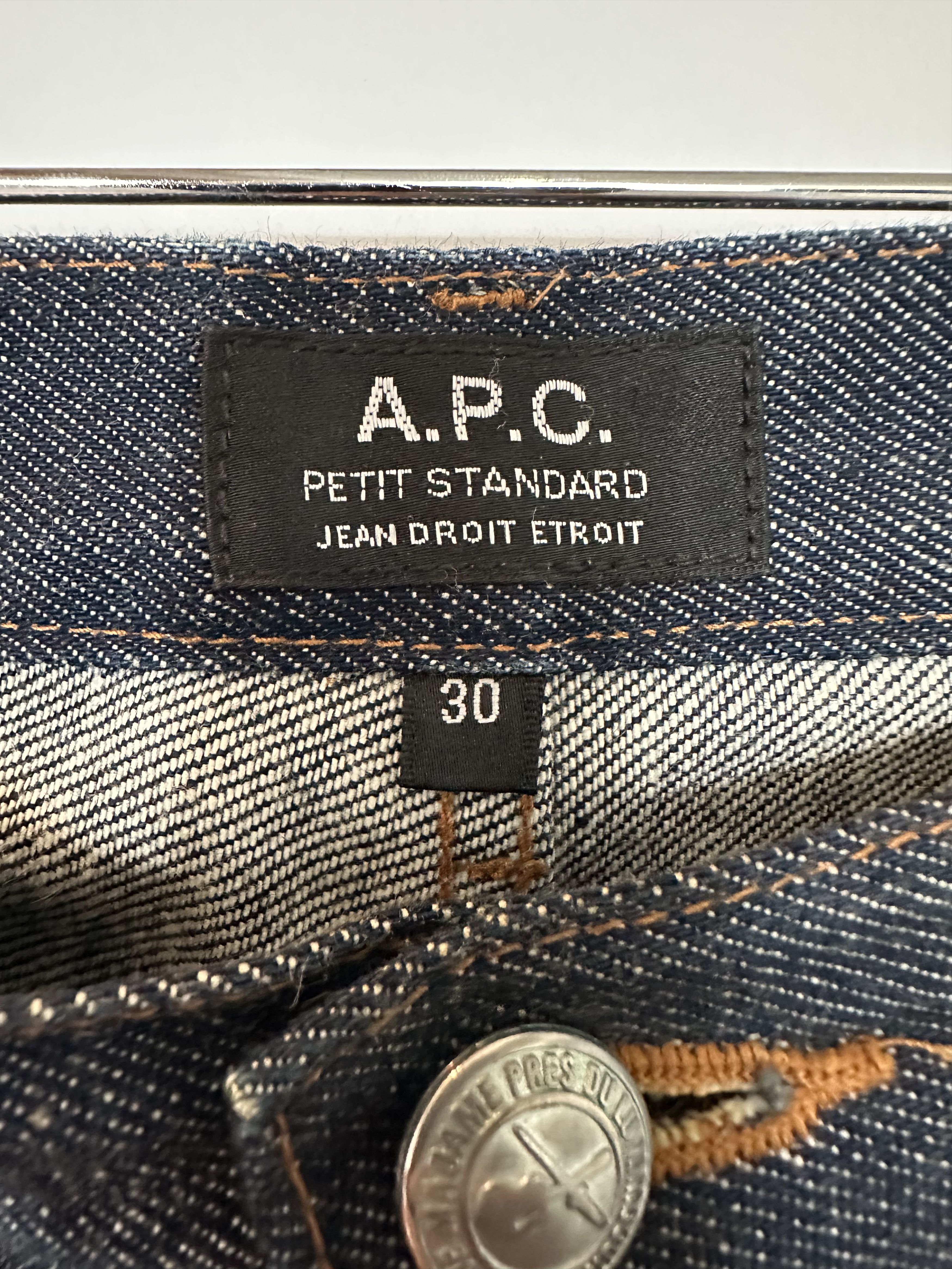 A.P.C. A.P.C. Petit Standard Selvedge Denim Size US 30 / EU 46 - 2 Thumbnail