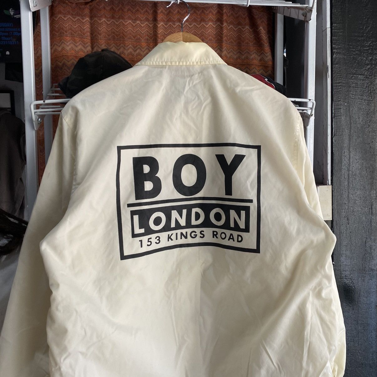 Boy London Vintage 90s Boy London 153 Kings Road Coach Jacket Size US L / EU 52-54 / 3 - 3 Thumbnail