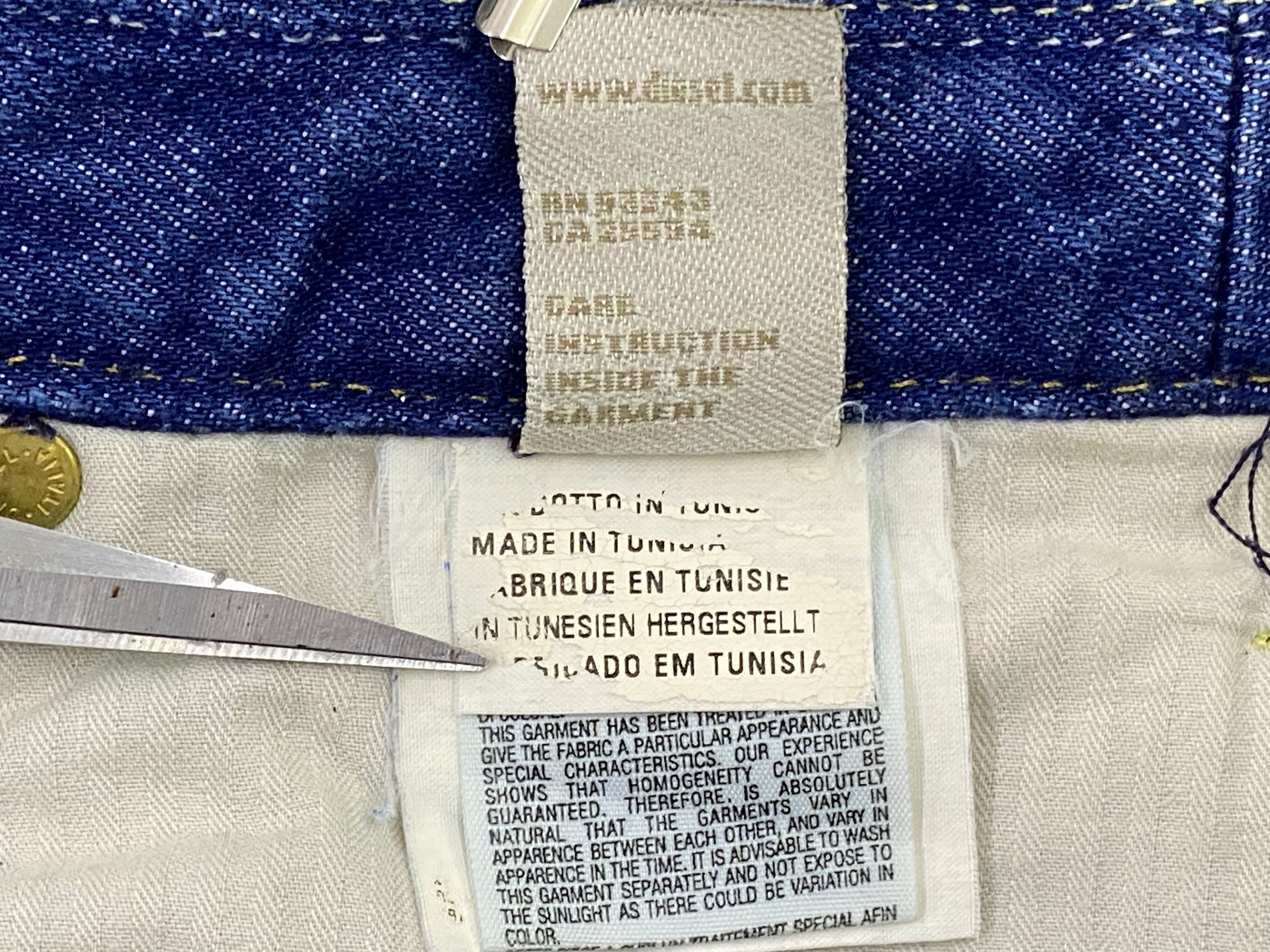 Diesel × Japanese Brand Diesel Low Rise Jeans Made in Italy Size 26" / US 2 / IT 38 - 11 Thumbnail