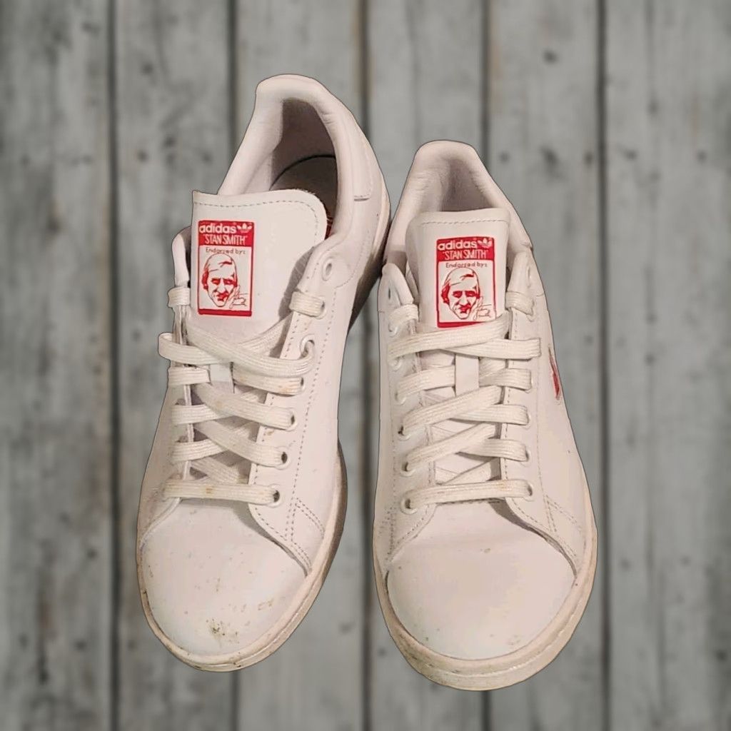 Adidas Adidas Stan Smith Sneakers Womens 8 White/Pink IE0460 Adi Size US 8 / IT 38 - 1 Thumbnail