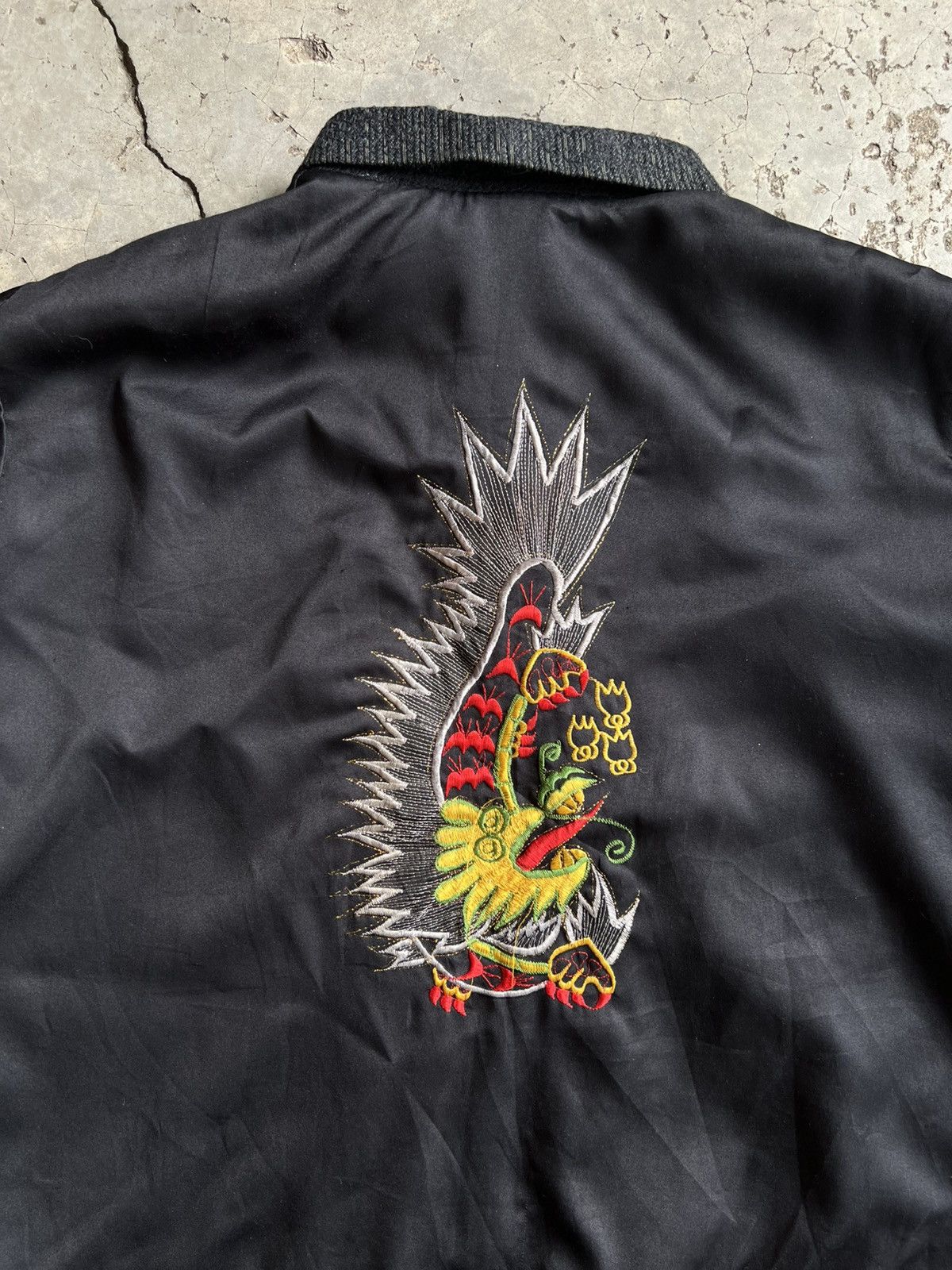 Japanese Brand 1of1 DARKPULL Custom Yukata Jacket Dragon Embroidery Size US L / EU 52-54 / 3 - 16 Thumbnail