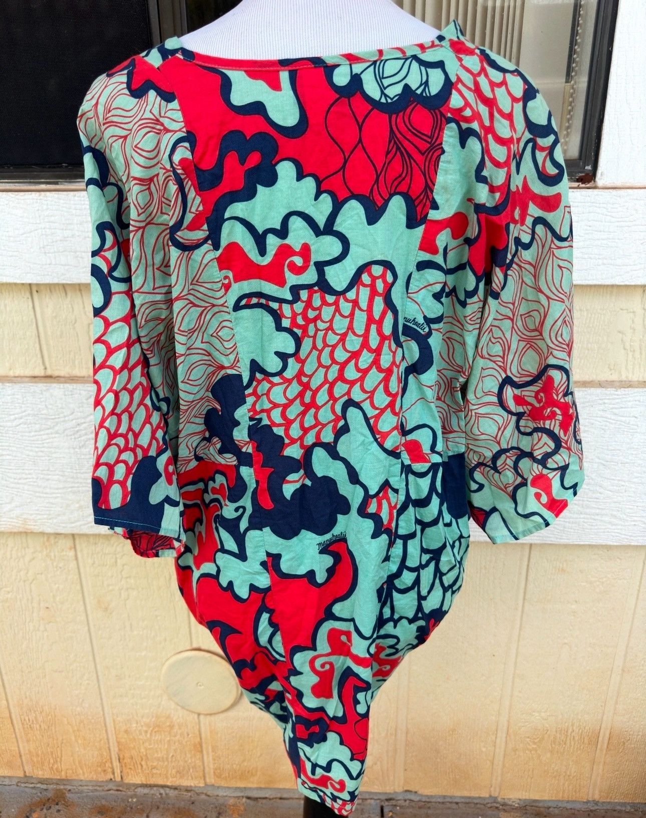 Other Manuhealii Blouse Hawaiian Print Multicolored Women's XS-S Size S / US 4 / IT 40 - 2 Thumbnail