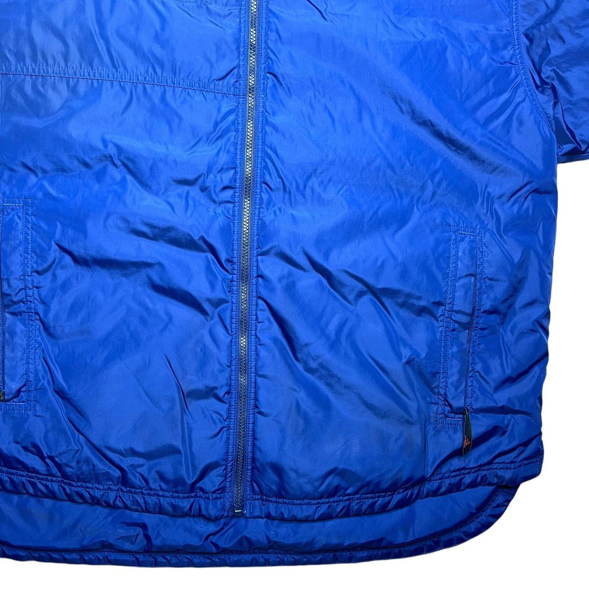 Adidas × Vintage Vintage 1990s Adidas Logo Striped Fleece Lined Anorak Jacket Size US XL / EU 56 / 4 - 8 Thumbnail
