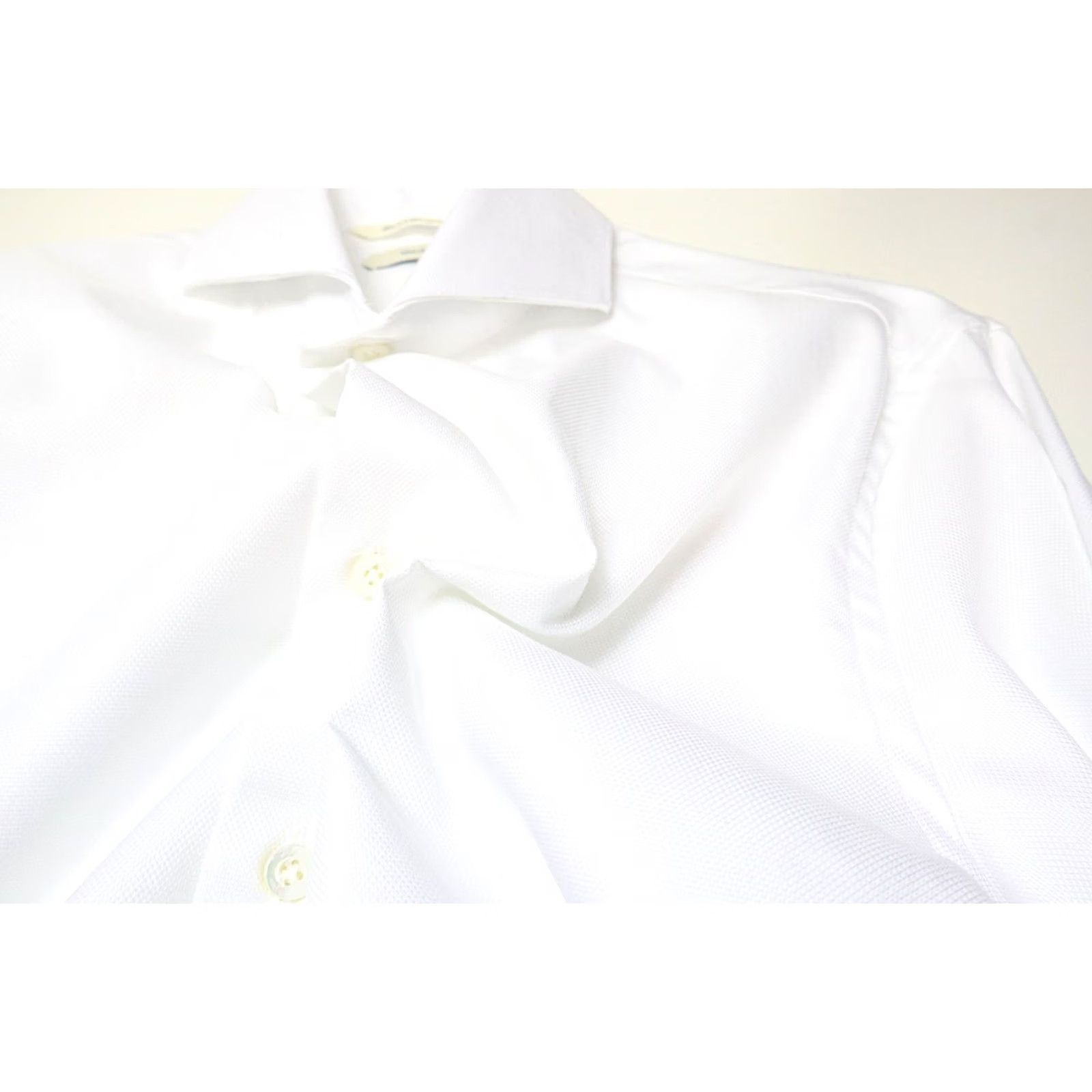 Suitsupply Suitsupply Traveller Formal Shirt Men's 39 White Extra Slim Collared Dress Shirt Size 40R - 6 Thumbnail