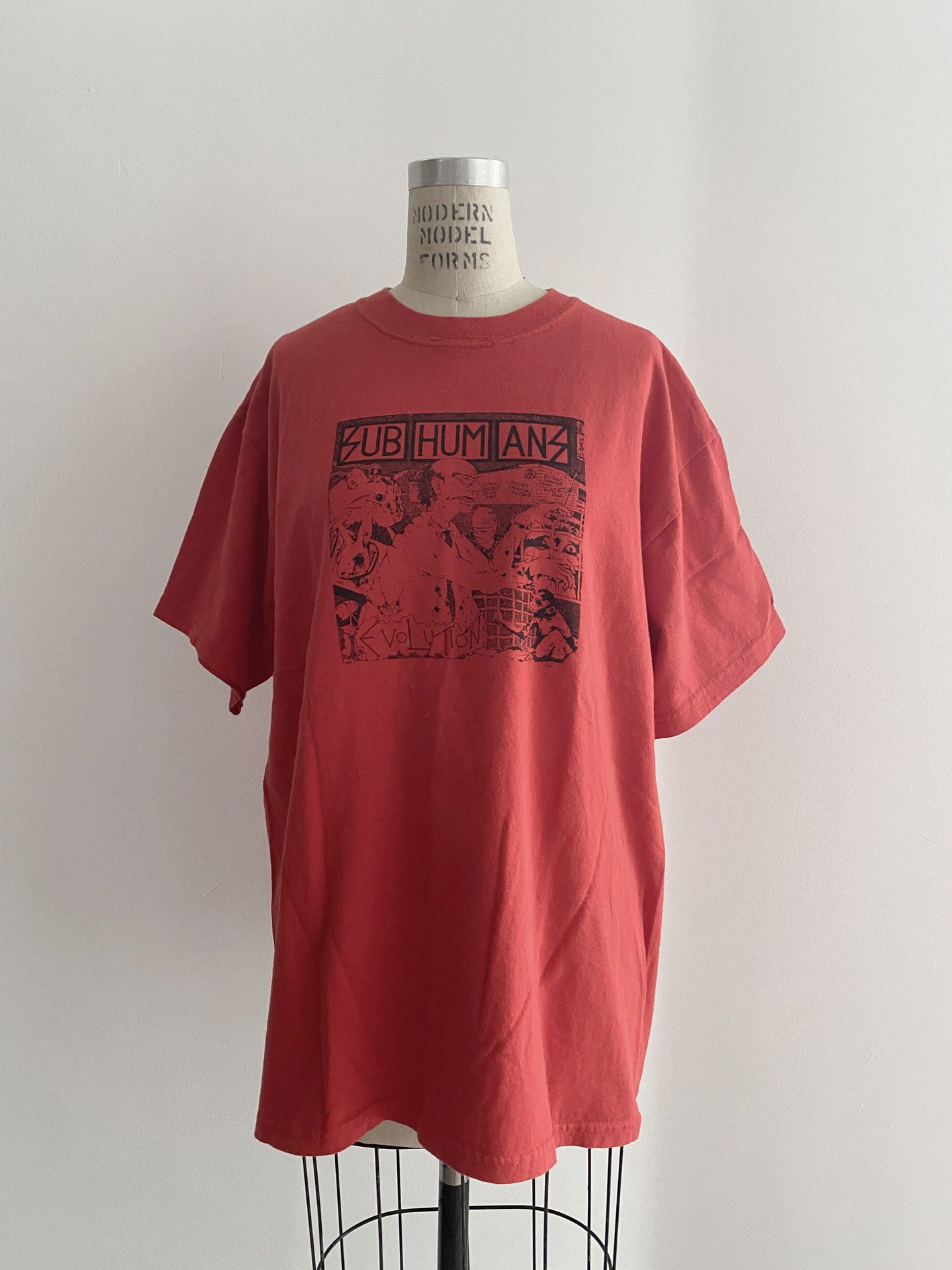 Vintage 90s Vintage Subhumans T-shirt Size US L / EU 52-54 / 3 - 1 Thumbnail