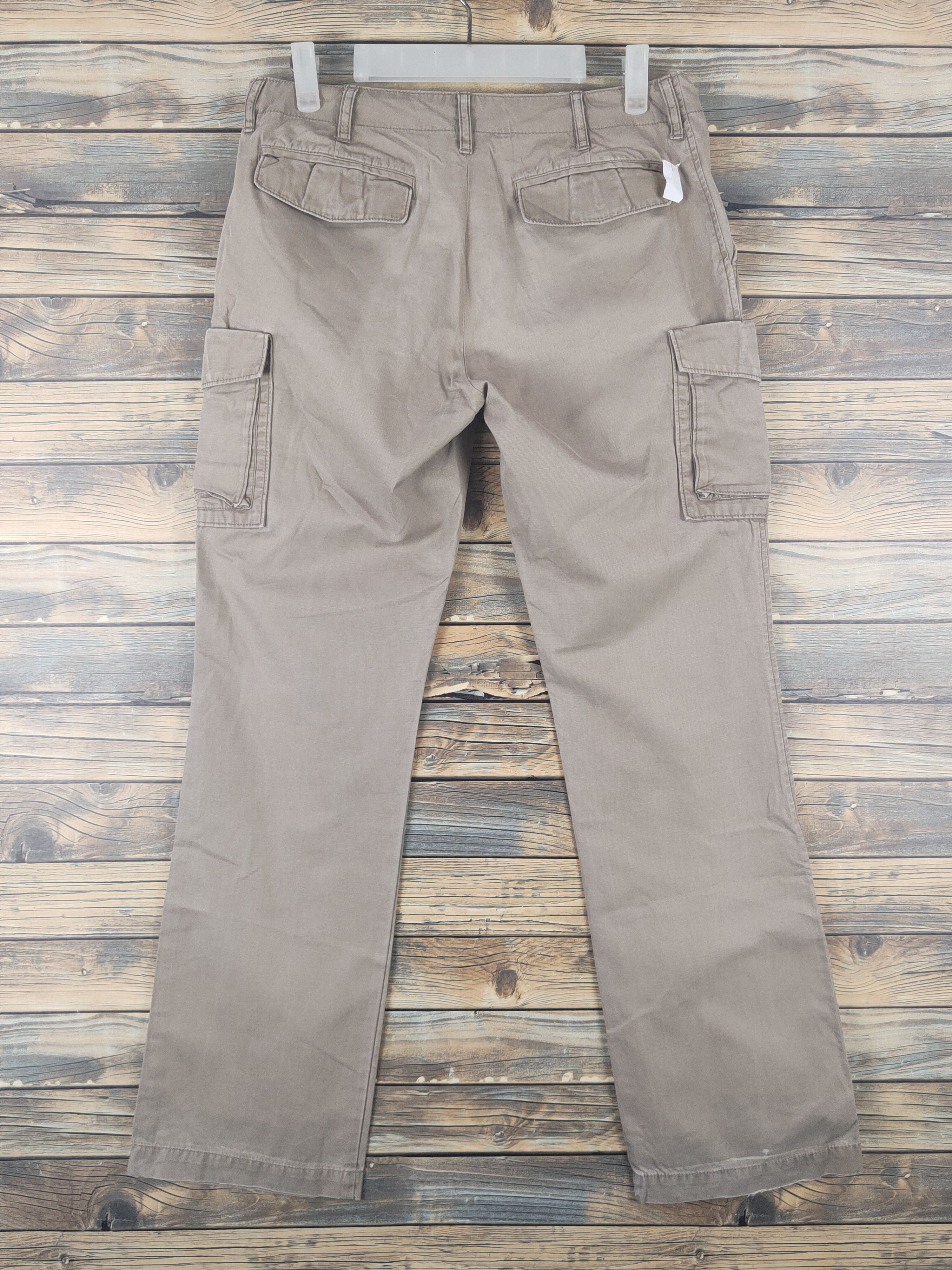 Beams Japan DL Beams Lights Beige Multipocket Tactical Cargo Pants #1514 Size 30" / US 8 / IT 44 - 7 Thumbnail