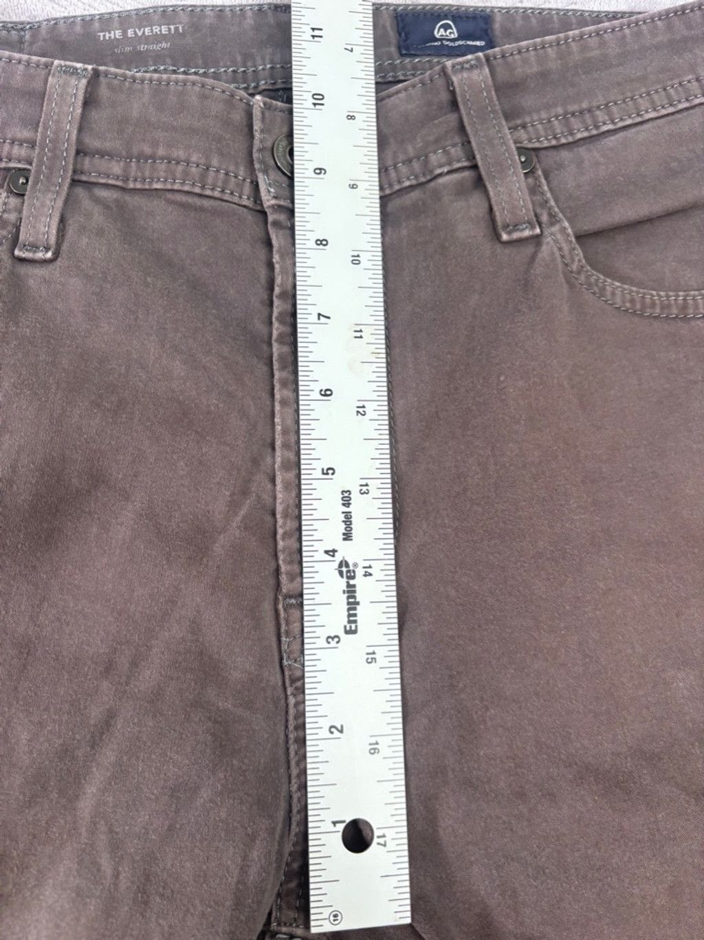 AG Adriano Goldschmied Men's AG Adriano Goldschmied Jeans, 32, Dark Gray Size 30" / US 8 / IT 44 - 4 Thumbnail