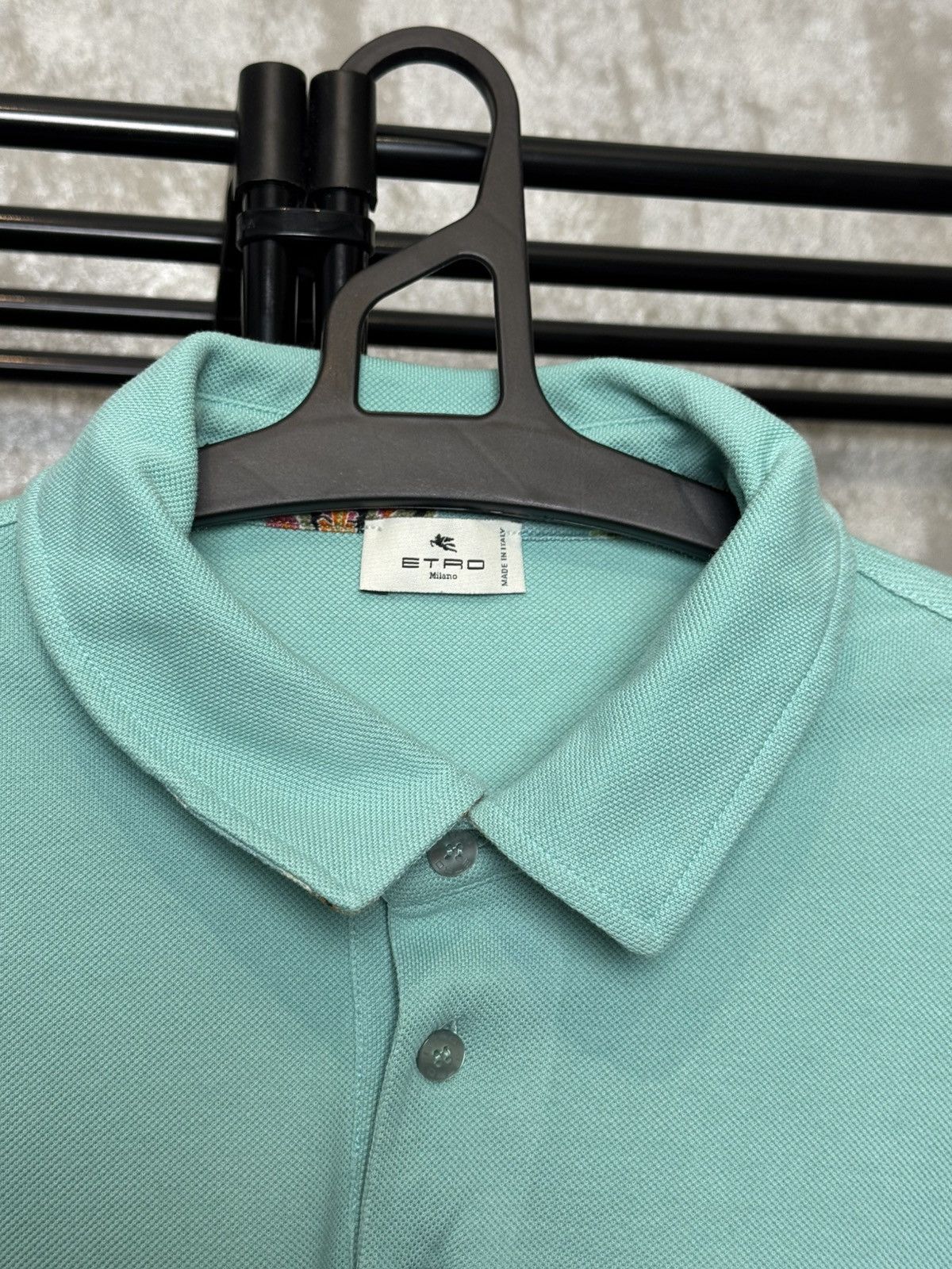 Etro Vintage Rare Polo Etro Milano Size US XXL / EU 58 / 5 - 8 Thumbnail