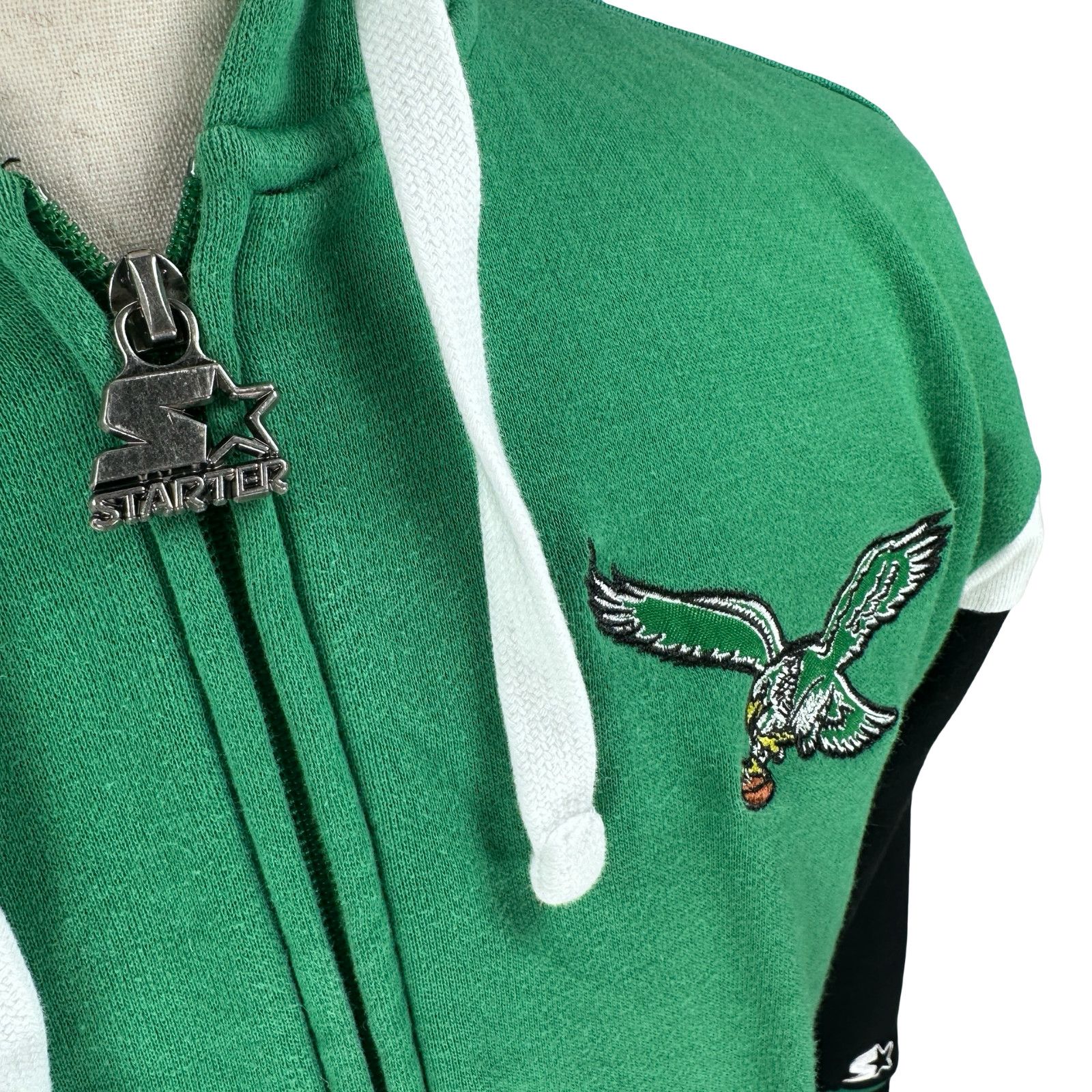 Starter Starter Philadelphia Eagles Jacket Men XS Retro Kelly Green Size US XS / EU 42 / 0 - 2 Thumbnail