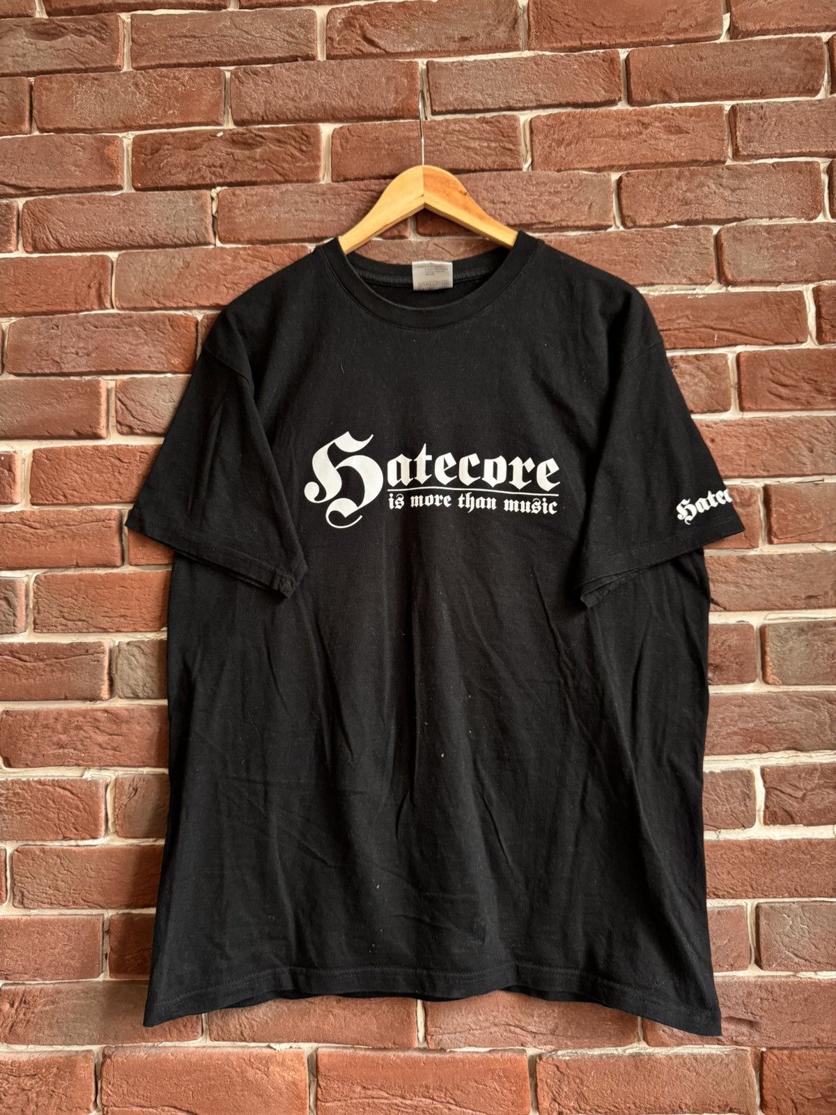 Band Tees Rare Vintage 00s Hatecore Good Night Left Side Band tee M Size US M / EU 48-50 / 2 - 1 Thumbnail