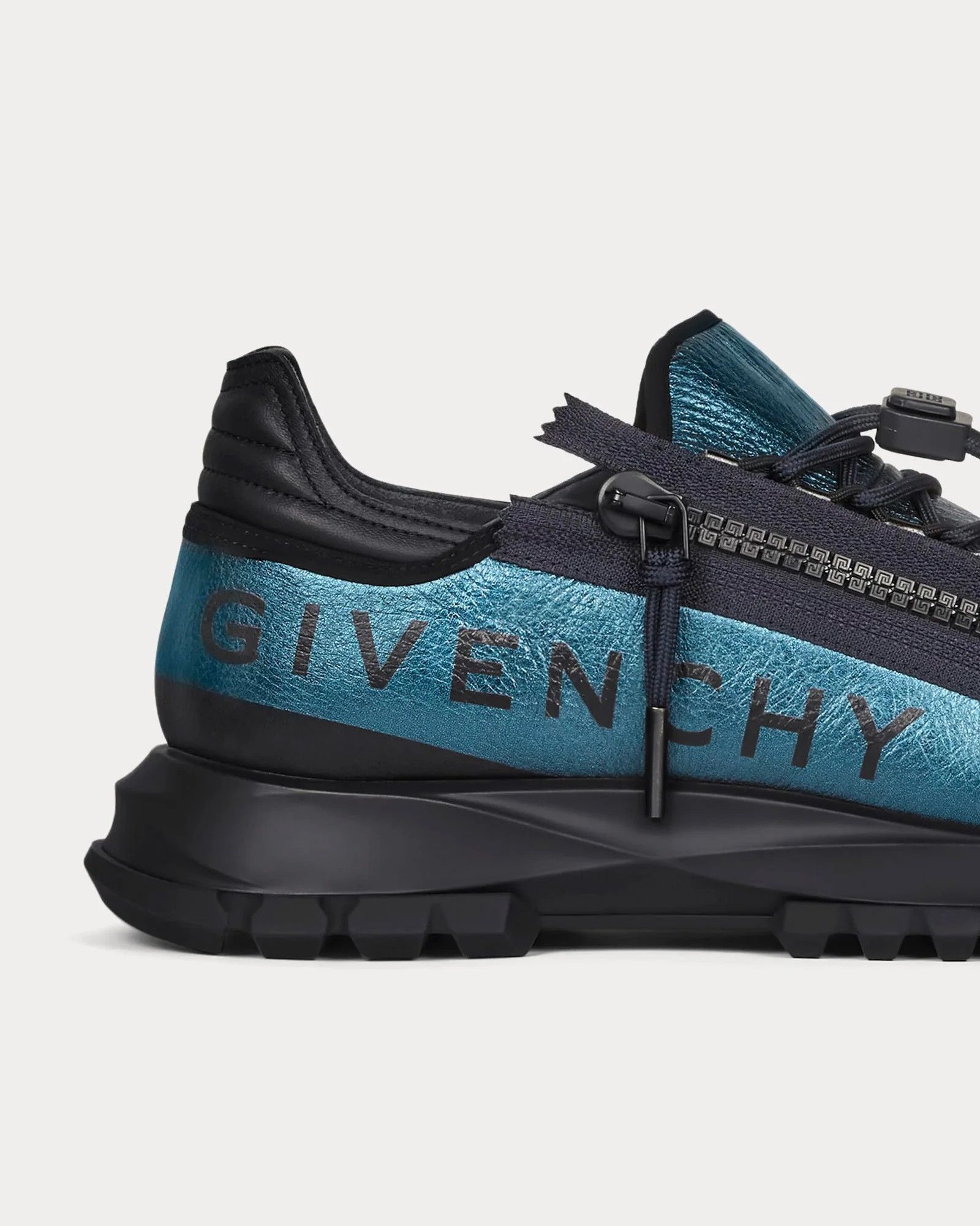 Givenchy o1w1db10325 Spectre Zip Runners in Black/Silver Size US 9 / EU 42 - 4 Thumbnail