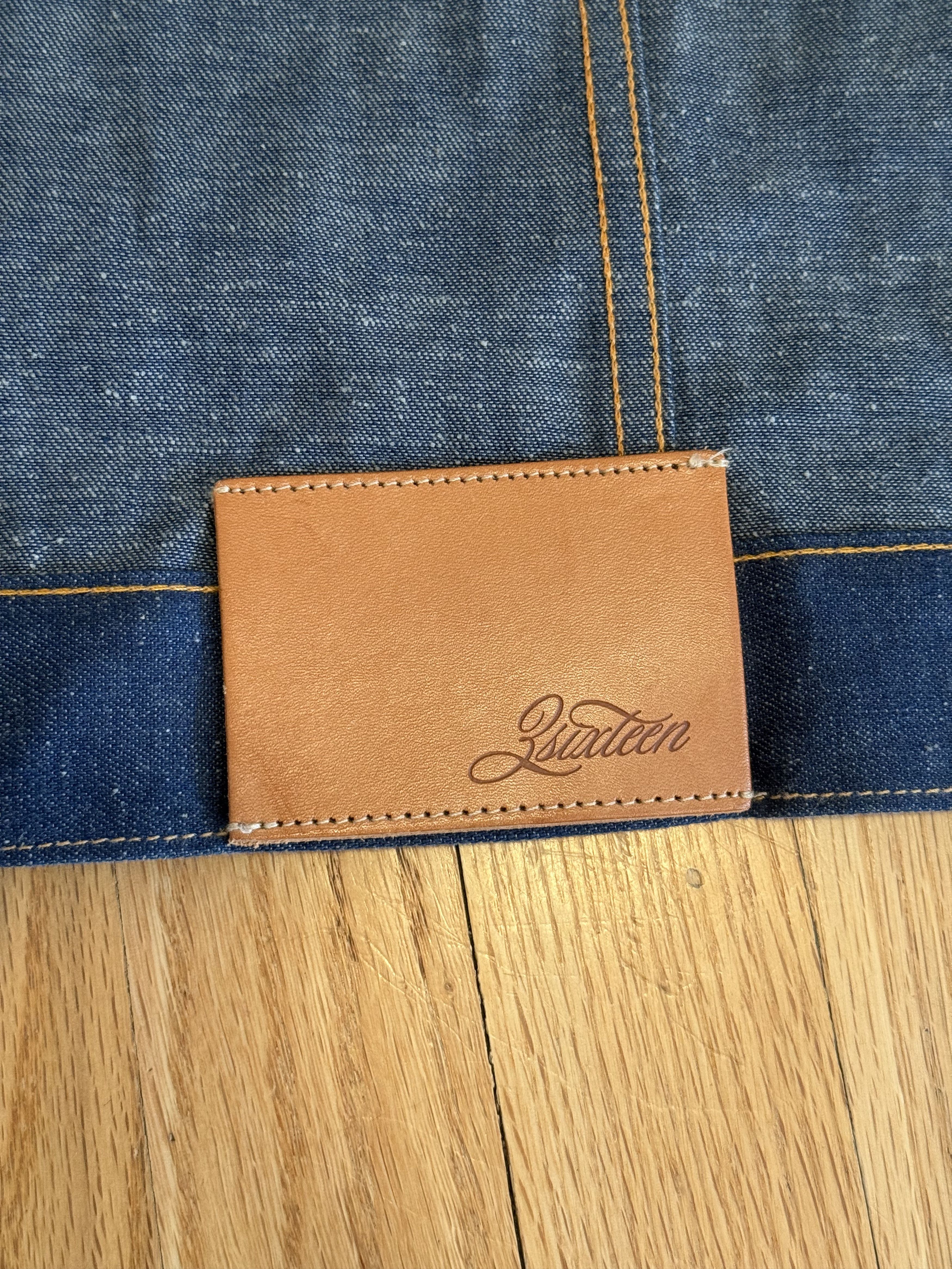 3sixteen 3sixteen Indigo Nep Ranch Jacket XL Selvedge Denim MiUSA Size US XL / EU 56 / 4 - 8 Thumbnail