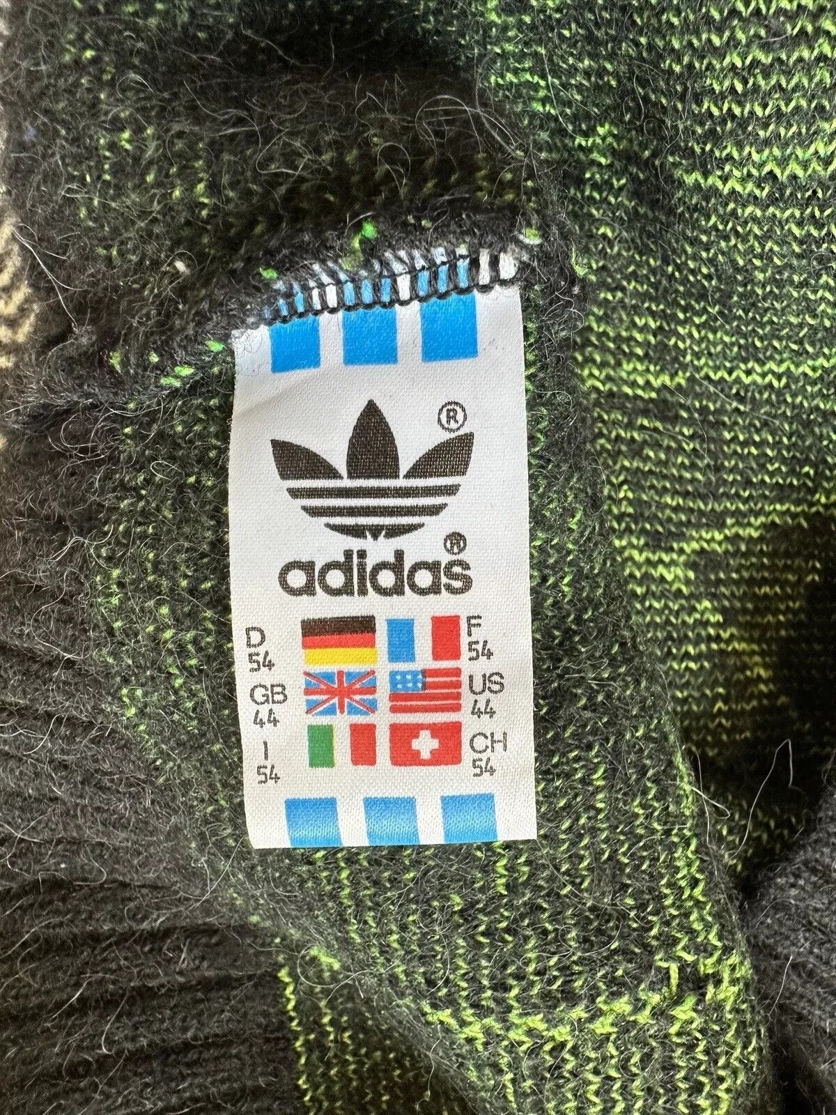 Adidas VINTAGE 80s ADIDAS WOOL CARDIGAN SWEATER WOMENS AUSTRIA Size M / US 6-8 / IT 42-44 - 14 Thumbnail