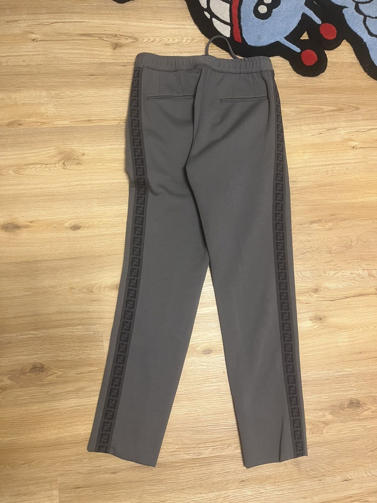 Fendi 2019 sample FENDI FF stripe Sweatpants Size US 32 / EU 48 - 2 Thumbnail