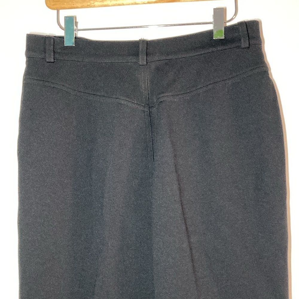 St. John St. John Sport Womens Size 10 Black Straight Leg Equestrian Patch Pants Size 32" / US 10 / IT 46 - 7 Thumbnail
