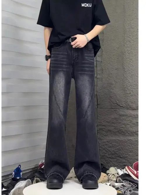 Jean Kitahara x Arai Black High Street Vintage Loose Jeans Size US 34 / EU 50 - 6 Thumbnail