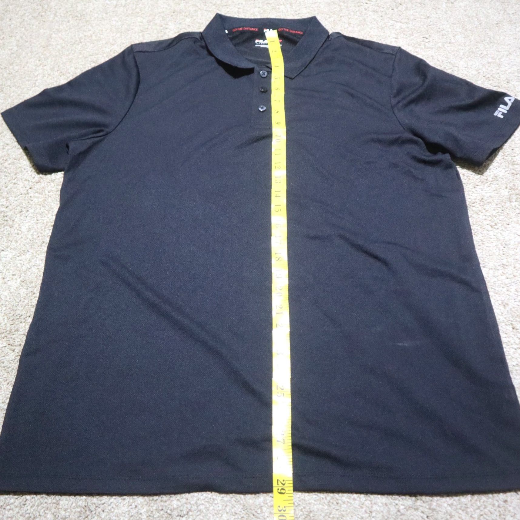 Fila FILA Polo Shirt Shirt XL Black Men's Size US XL / EU 56 / 4 - 6 Thumbnail