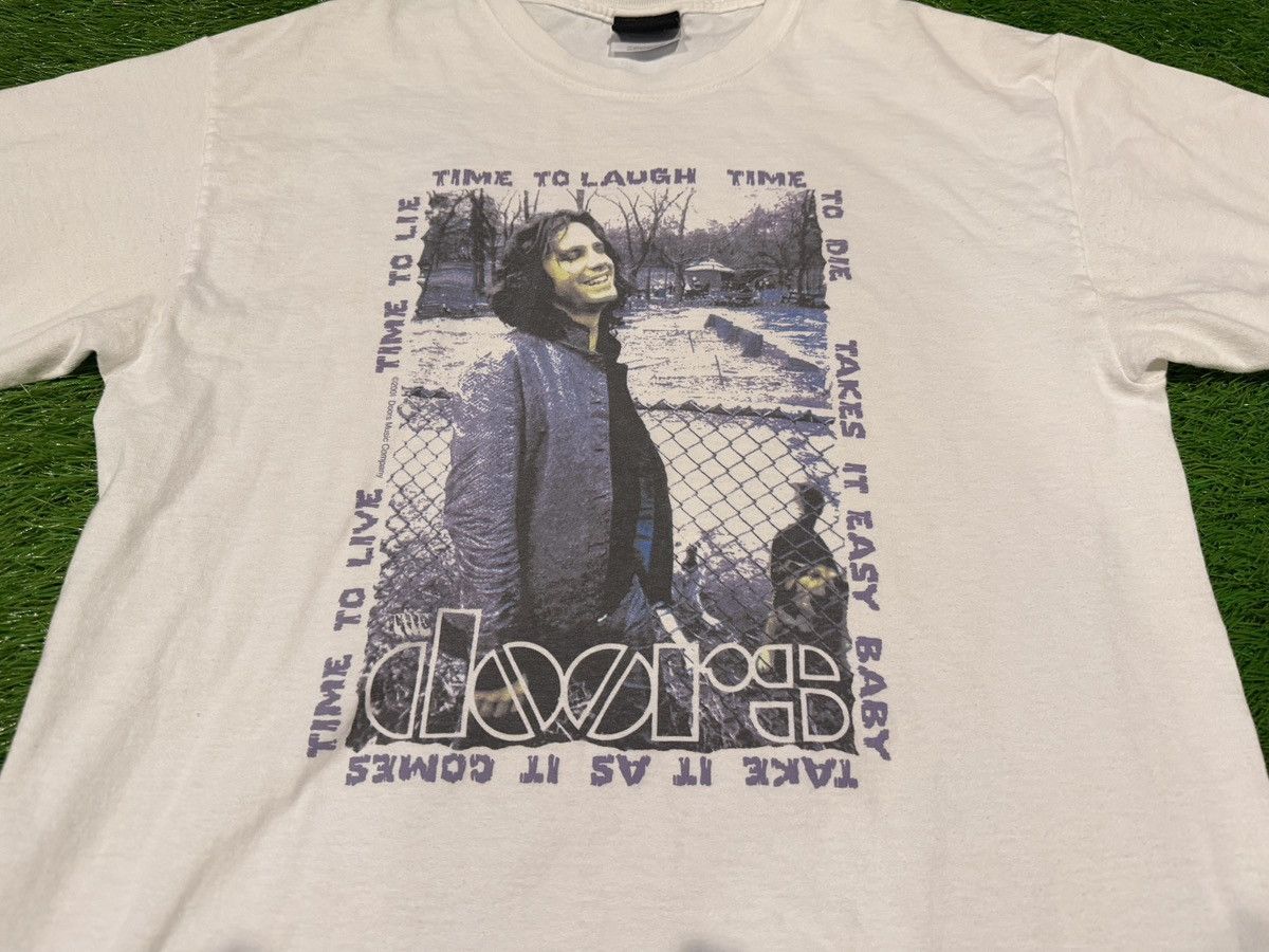 Band Tees VTG 2001 The Doors Jim Morrison Time To Laugh Double Sided Size US M / EU 48-50 / 2 - 2 Thumbnail