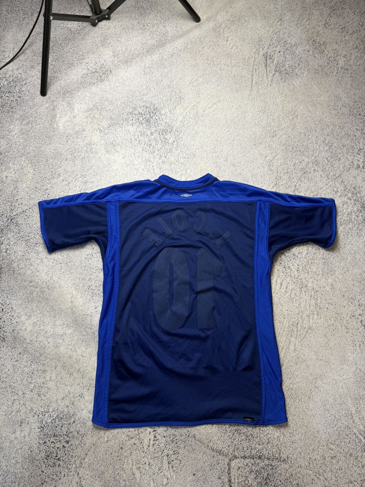 Chelsea Soccer CHELSEA 2003 #10 J.Cole FOOTBALL SHIRT SOCCER JERSEY UMBRO Size US S / EU 44-46 / 1 - 21 Thumbnail