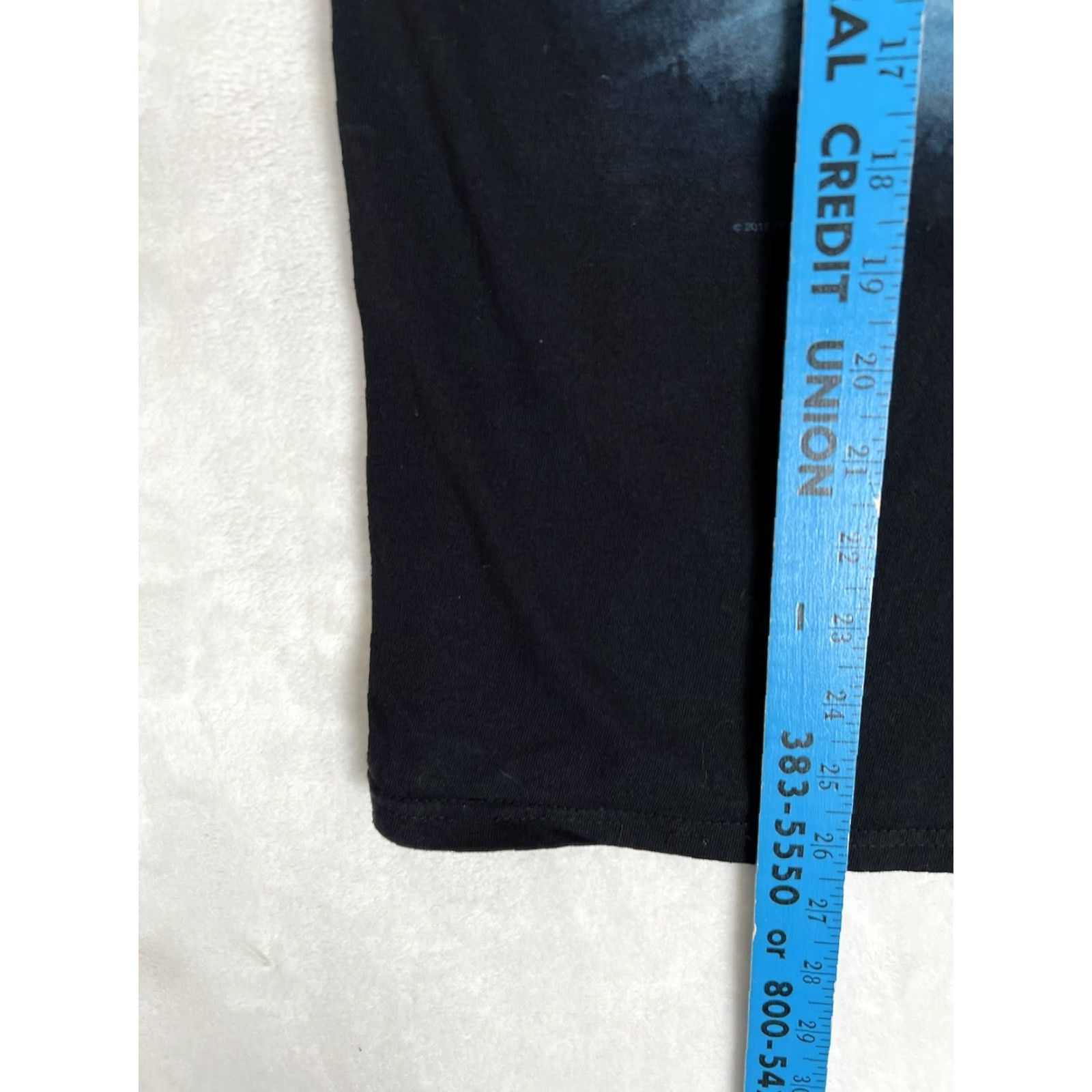 Liquid Blue Liquid Blue Wolves Wolf USA Flag T-Shirt L Black Mens Size US L / EU 52-54 / 3 - 6 Thumbnail