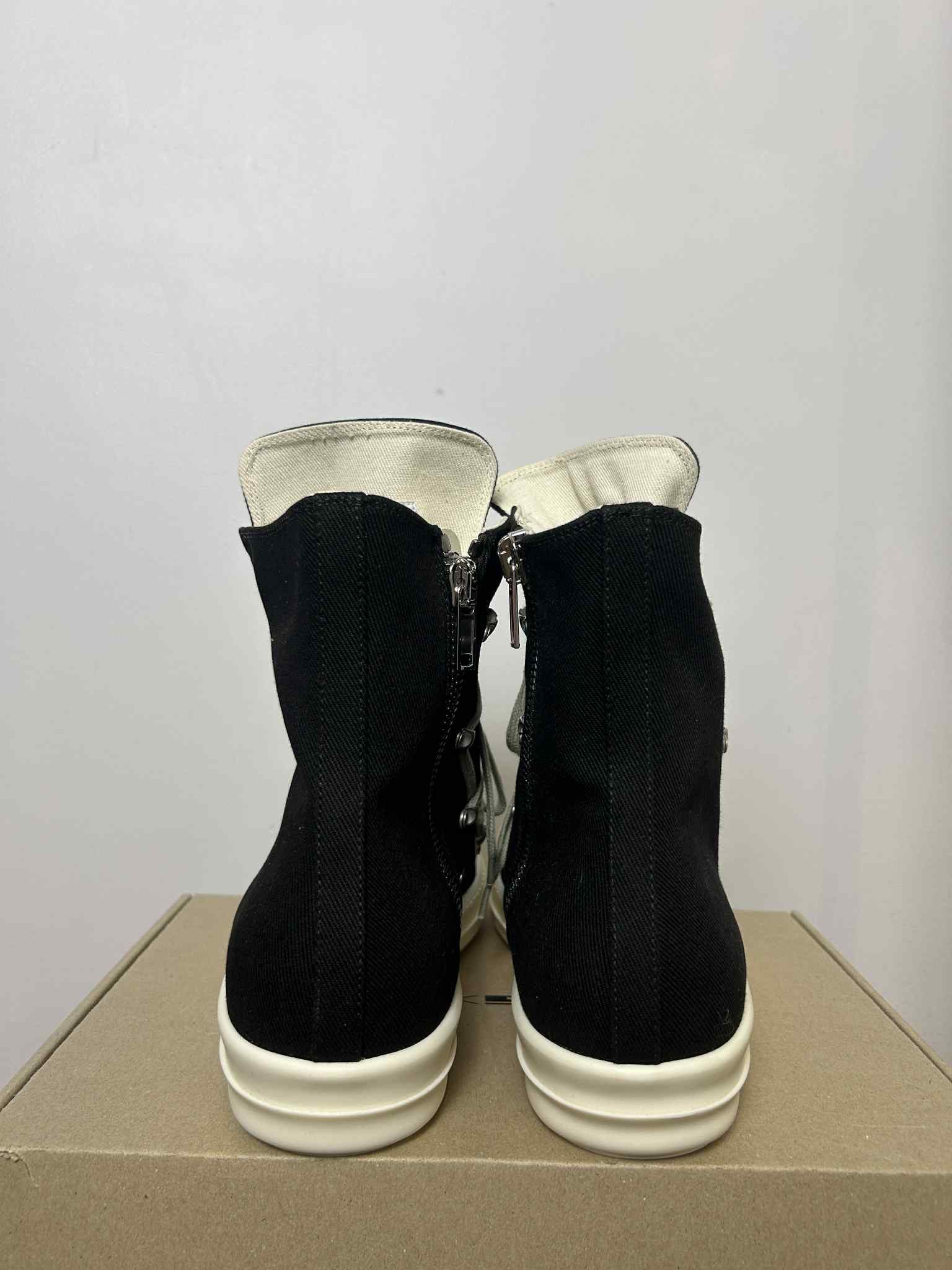 Rick Owens Drkshdw Rick Owens Drkshdw Ramones Hexagram High Size US 13 / EU 46 - 4 Thumbnail