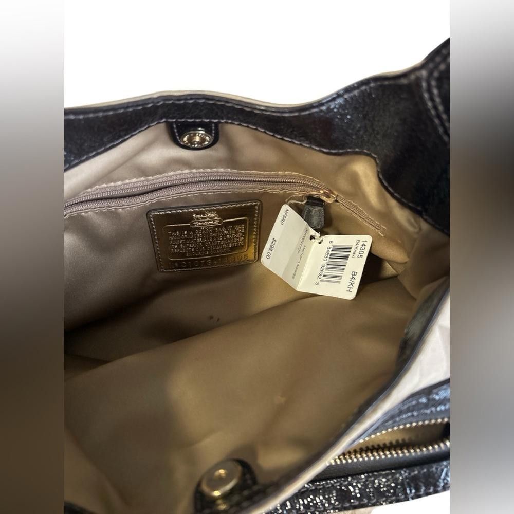 Coach Coach Signature C Beige & Brown Leather Hobo Bag Size ONE SIZE - 4 Thumbnail