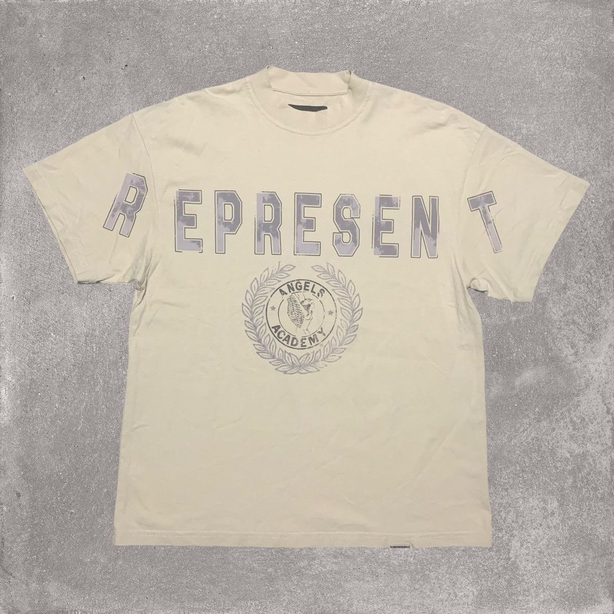 Represent Clo. Represent Small Angels Academy Vintage White Tee Size US S / EU 44-46 / 1 - 1 Thumbnail