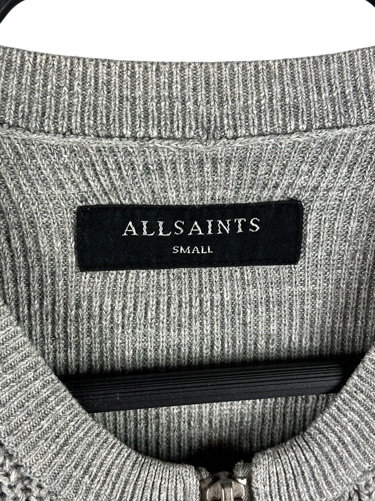Allsaints Allsaints Rothay Zip Through Knit Sweater Size US S / EU 44-46 / 1 - 5 Thumbnail