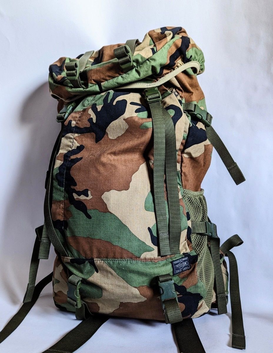 image of Junya Watanabe x Porter Aw2006 Porter Camo Backpack, Men's