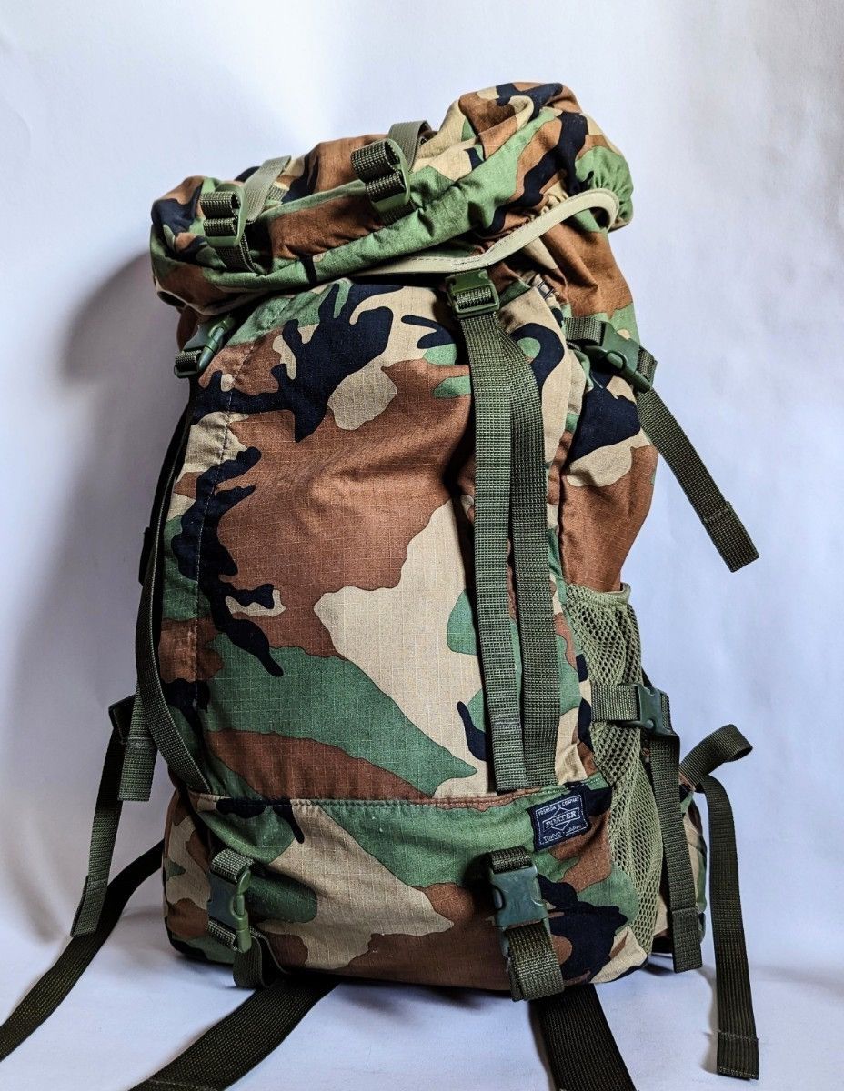 Pre-owned Junya Watanabe X Porter Aw2006 Porter Camo Backpack