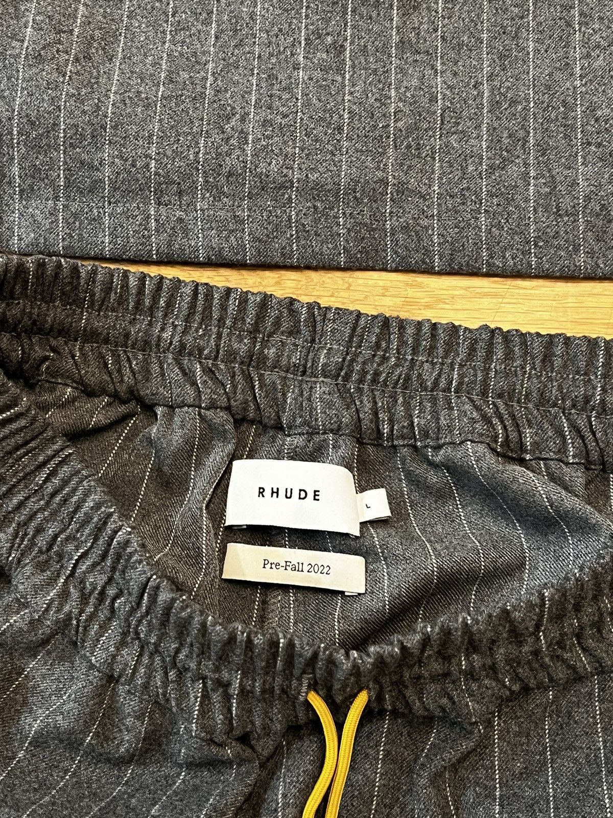 Rhude Rhude PJ long sleeve shirt (XL) & shorts (L) Size US XL / EU 56 / 4 - 4 Thumbnail