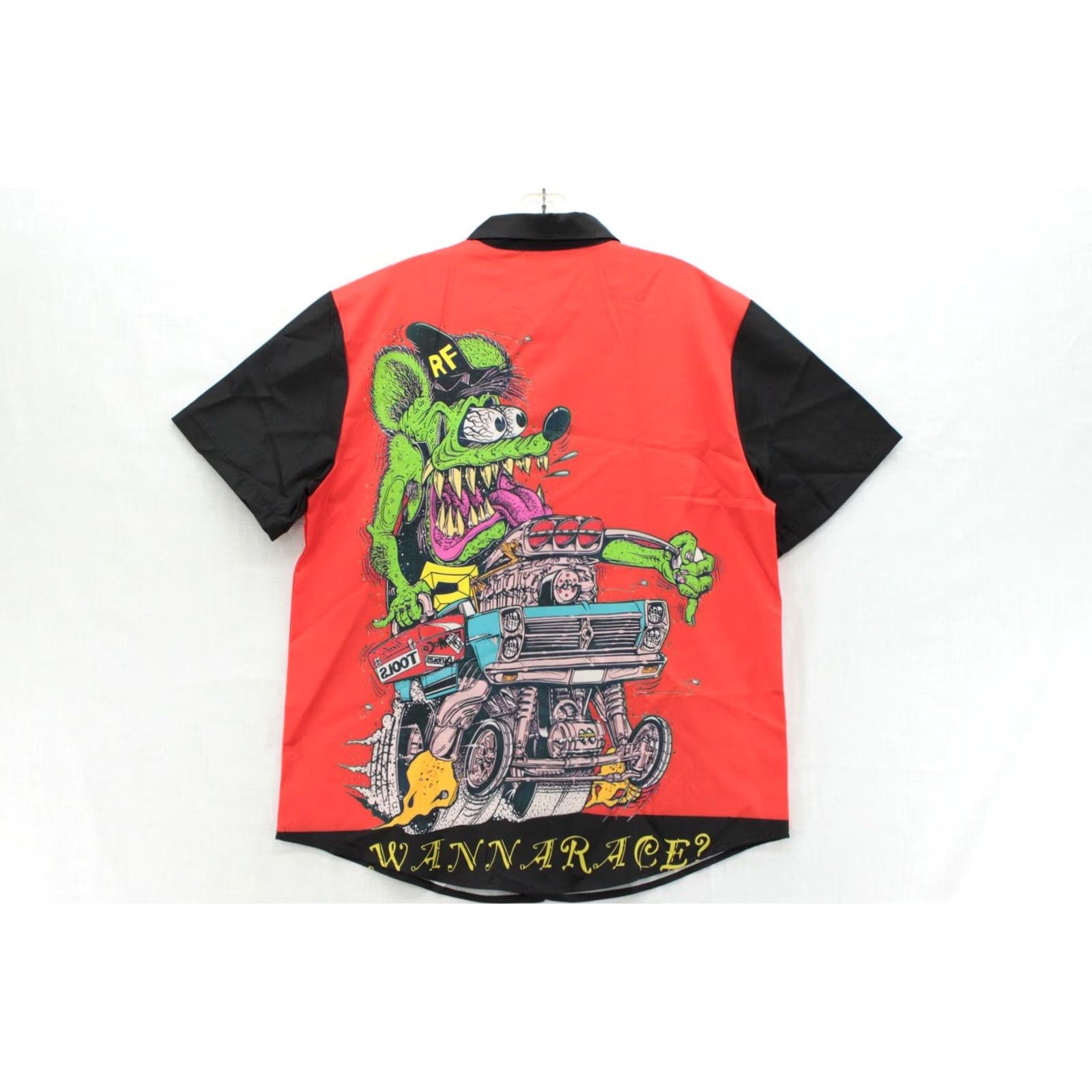 Etro Daddyloco Shirt Mens Small Rat Fink Retro Hot Rod Vibrant Graphic Statement Size US S / EU 44-46 / 1 - 3 Thumbnail