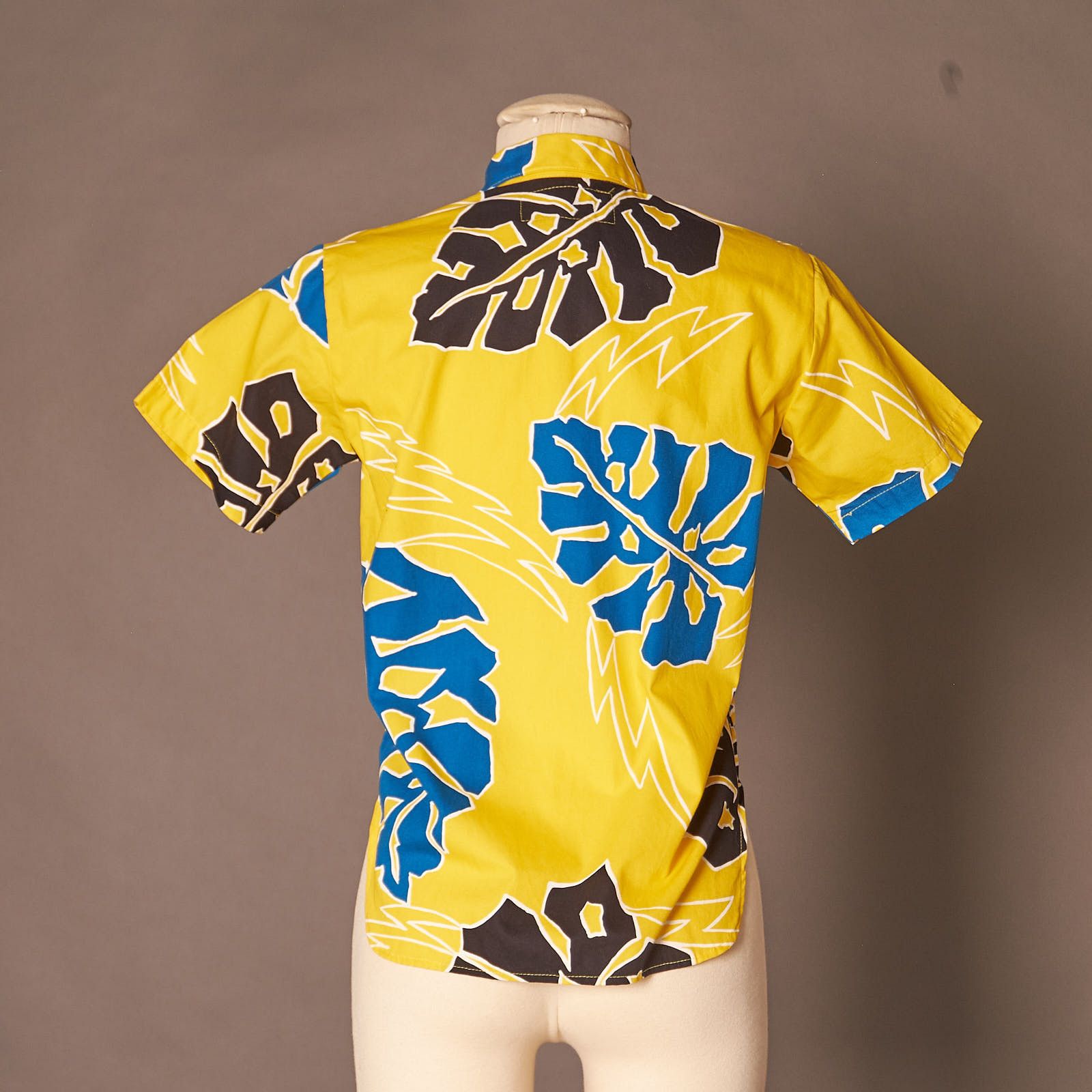Vintage Vintage 1990s Yellow Banana Bay Hawaiian Shirt Size US XXS / EU 40 - 3 Thumbnail