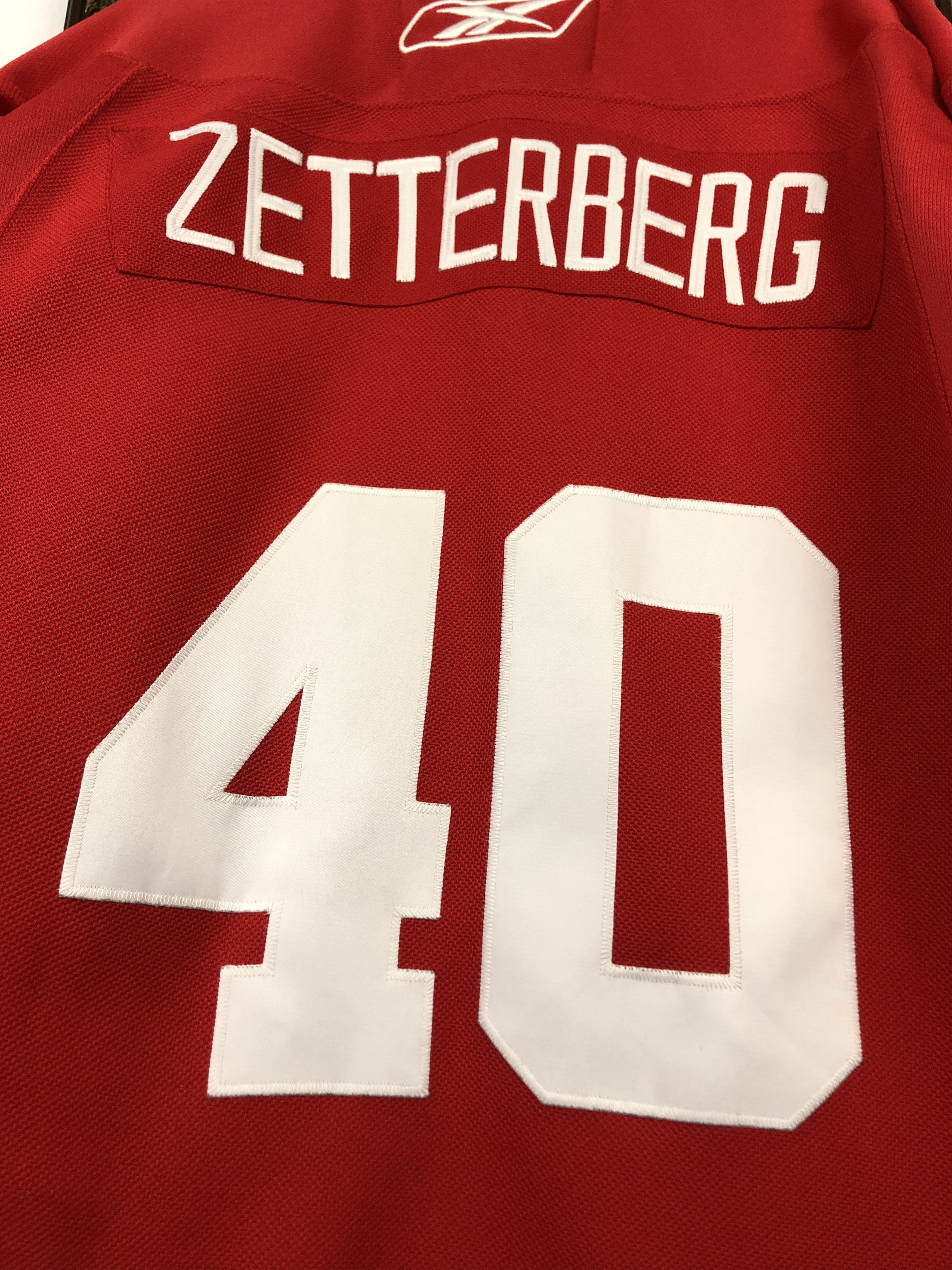 Reebok × Vintage Henrik Zetterberg Reebok Detroit Red Wings Jersey NHL Shirt Size US M / EU 48-50 / 2 - 9 Thumbnail