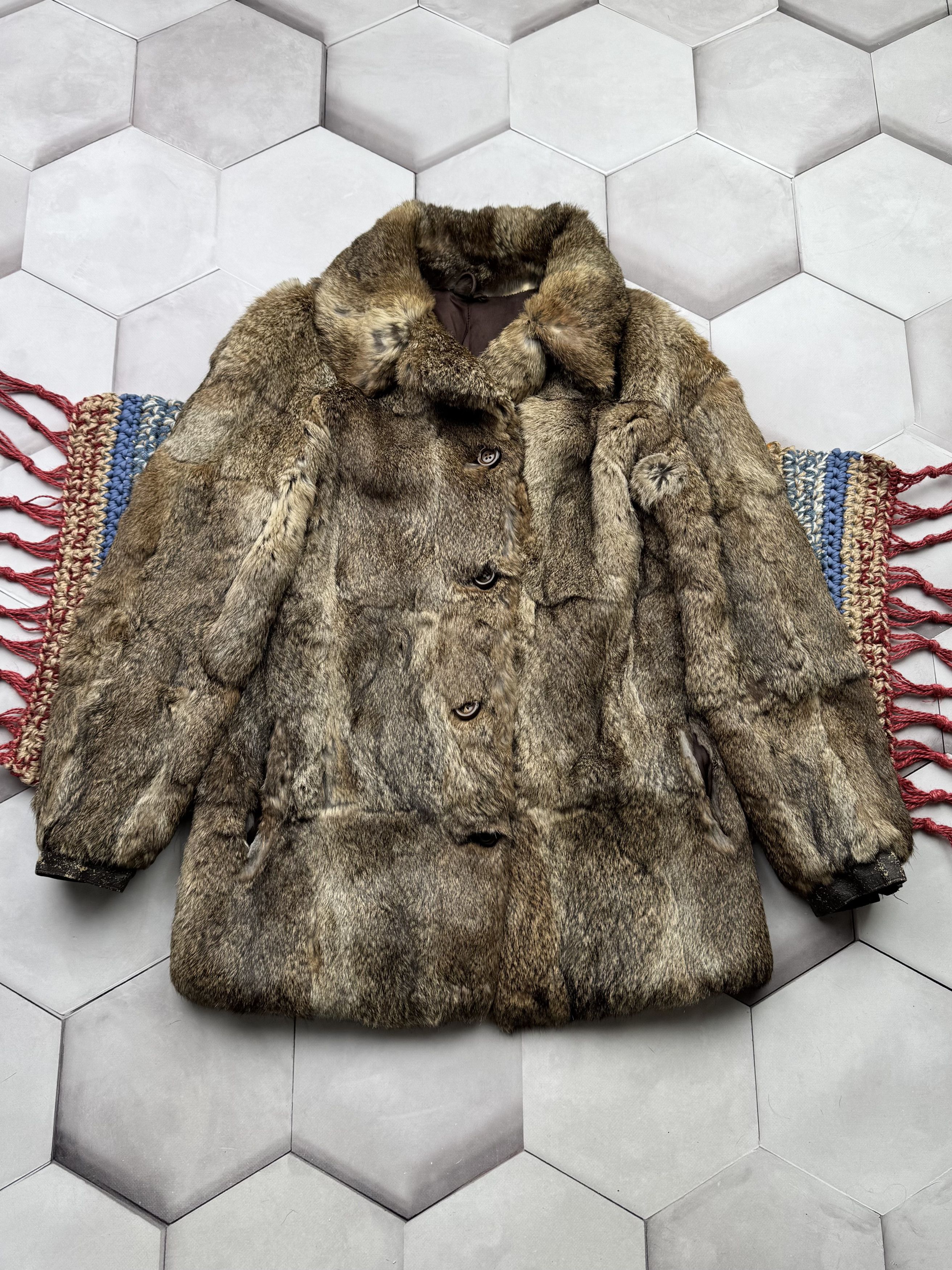 Vintage Vintage Real Fur Jacket Size S / US 4 / IT 40 - 1 Thumbnail