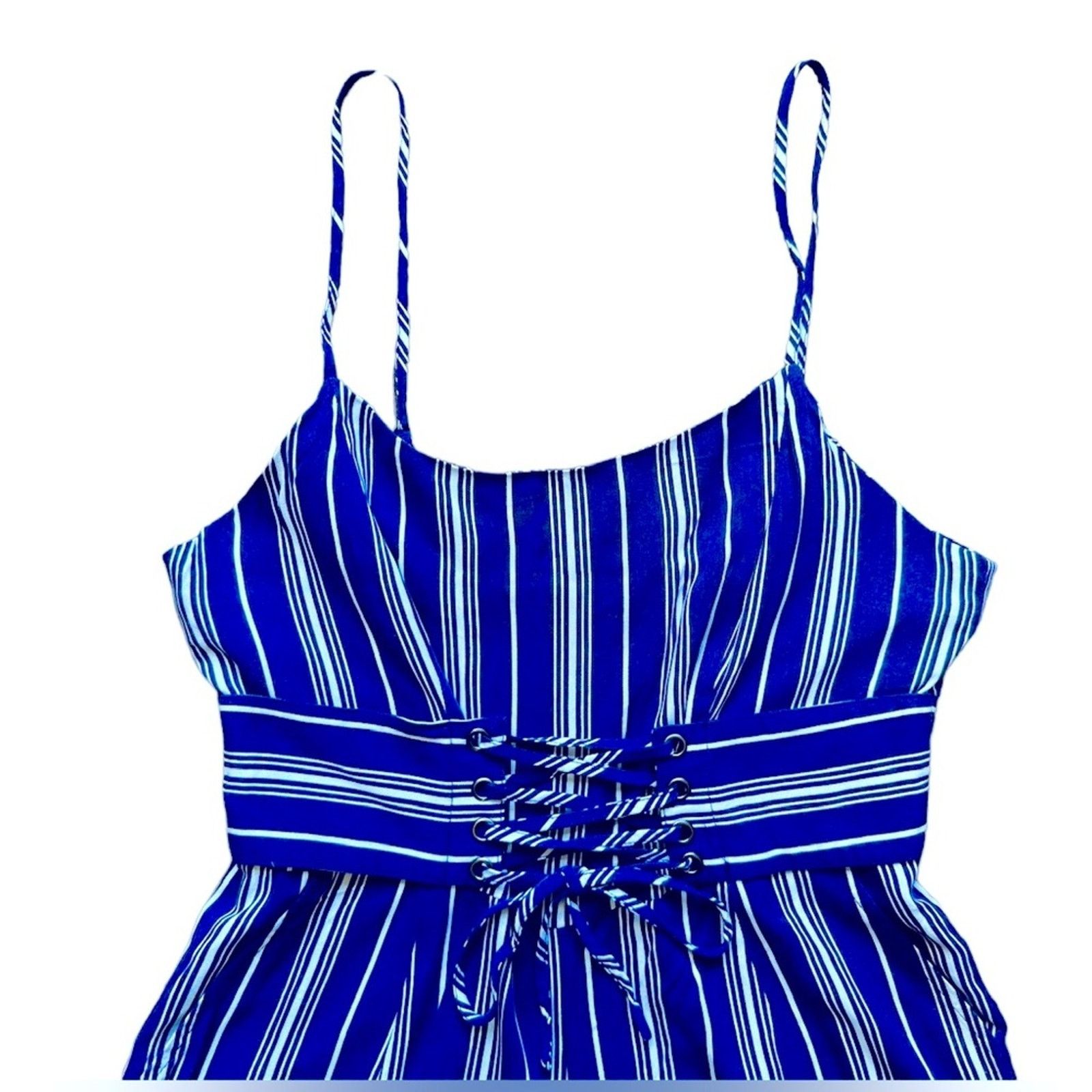 BB Dakota BB DAKOTA STRIPED JUMPSUIT. Size 33" - 3 Thumbnail