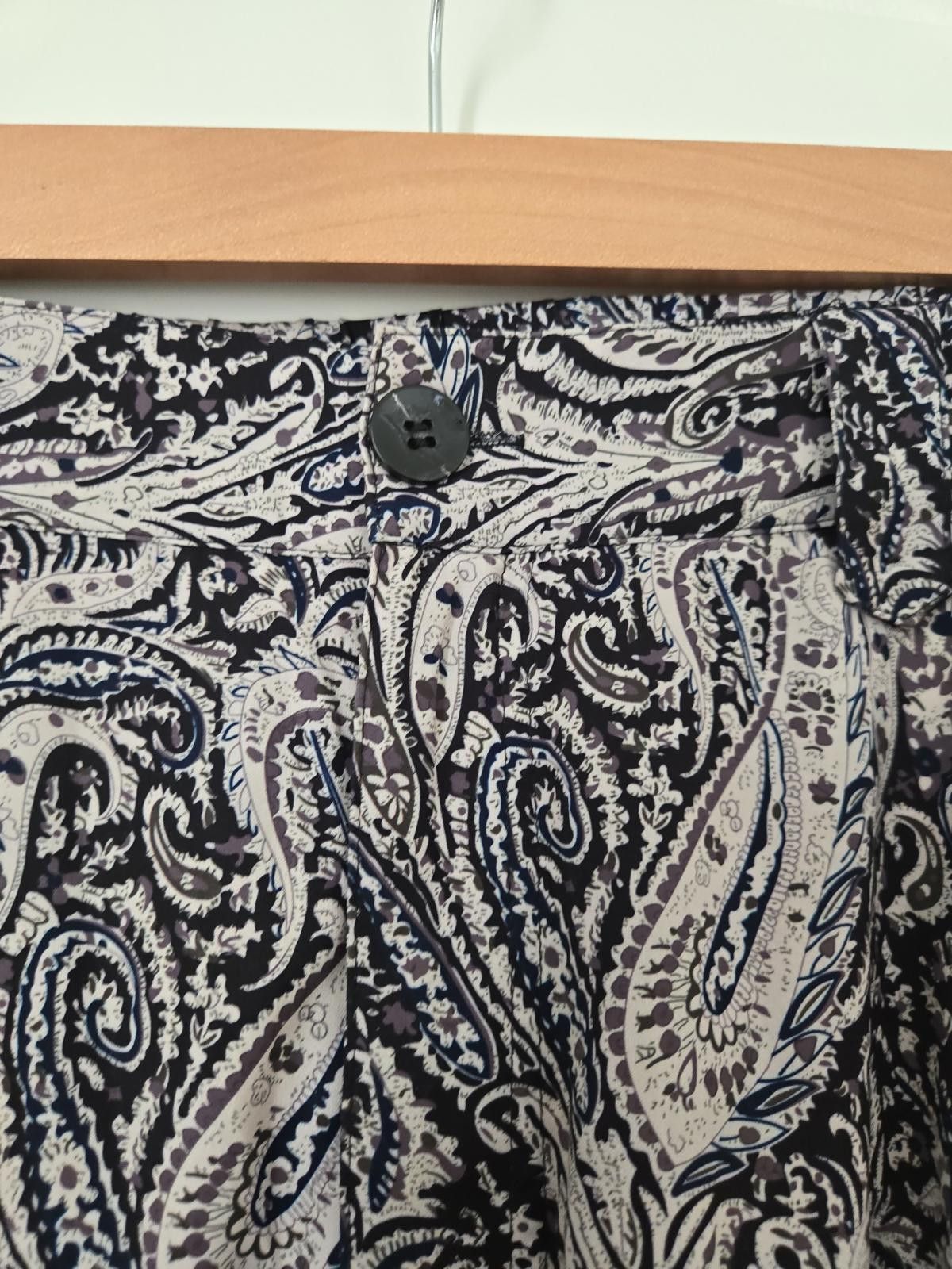 Other Boutique Patterned Flowy Dress Pants Size 32" / US 10 / IT 46 - 4 Thumbnail