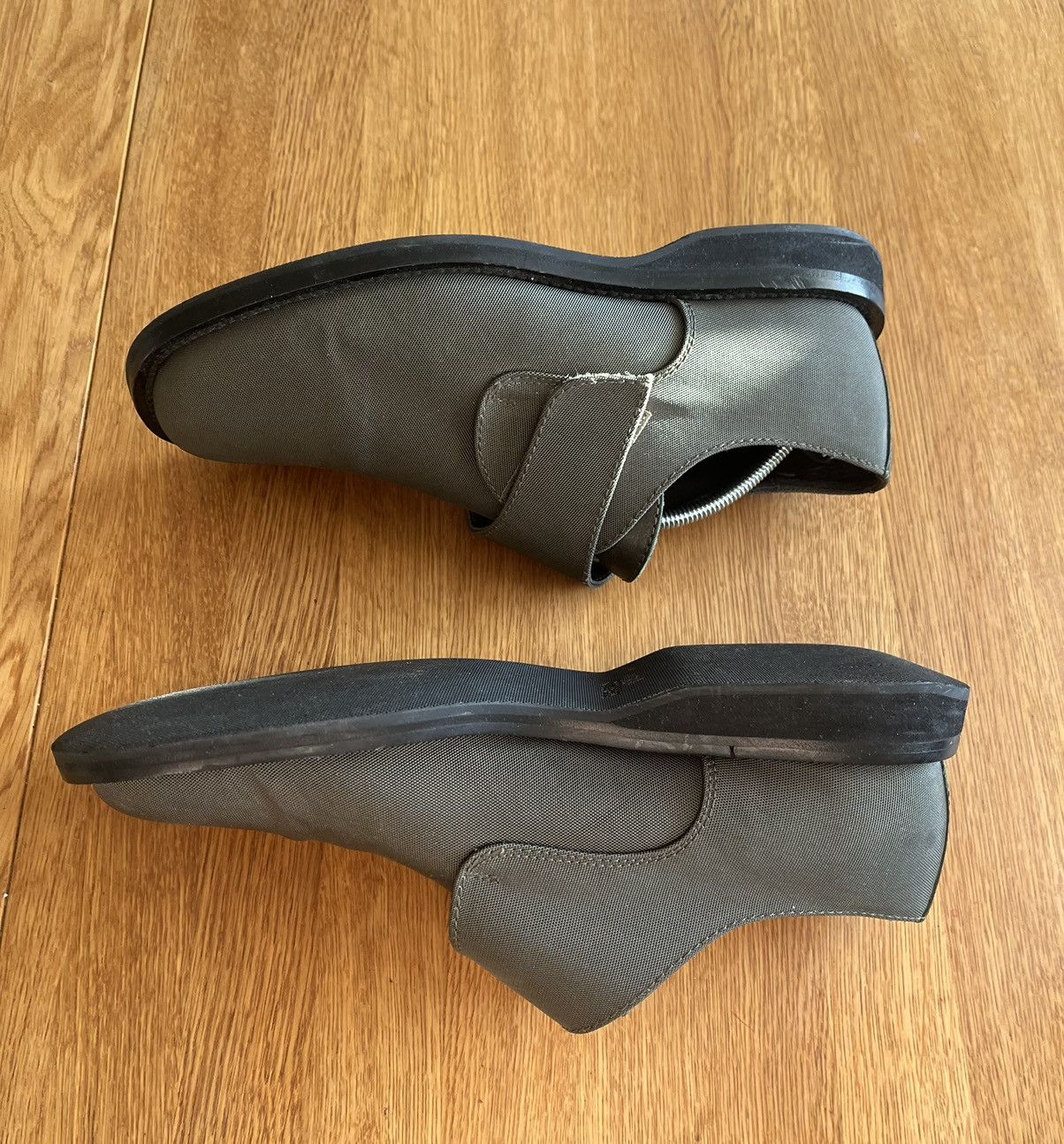 Kenzo Kenzo vintage khaki dark olive green loafers Size US 9.5 / EU 42-43 - 5 Thumbnail