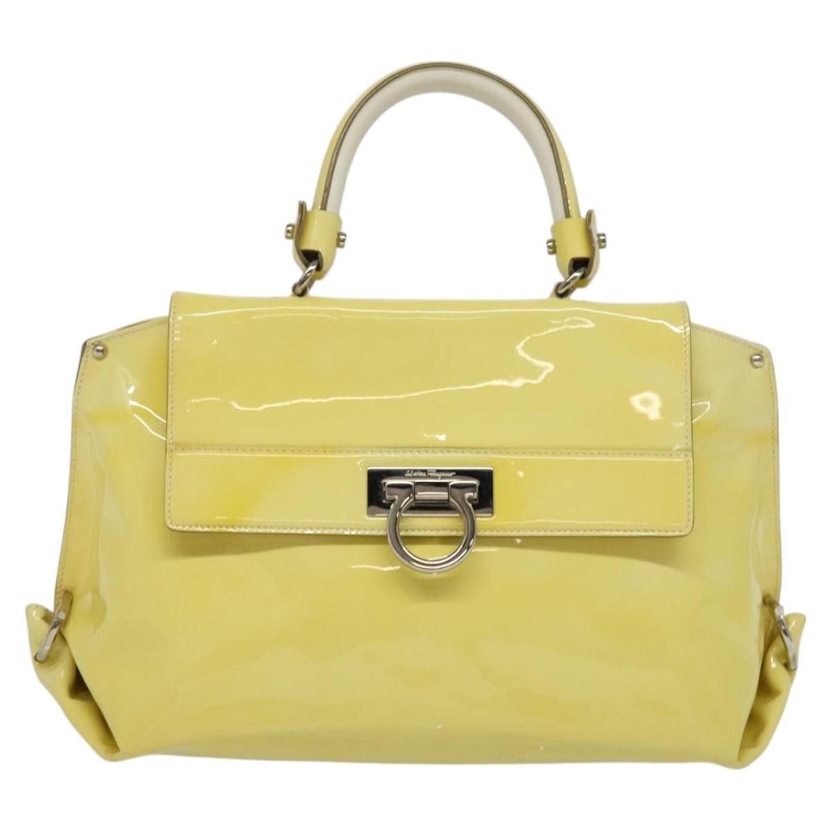 Salvatore Ferragamo Salvatore Ferragamo Sofia Satchel Patent leather Size ONE SIZE - 1 Thumbnail