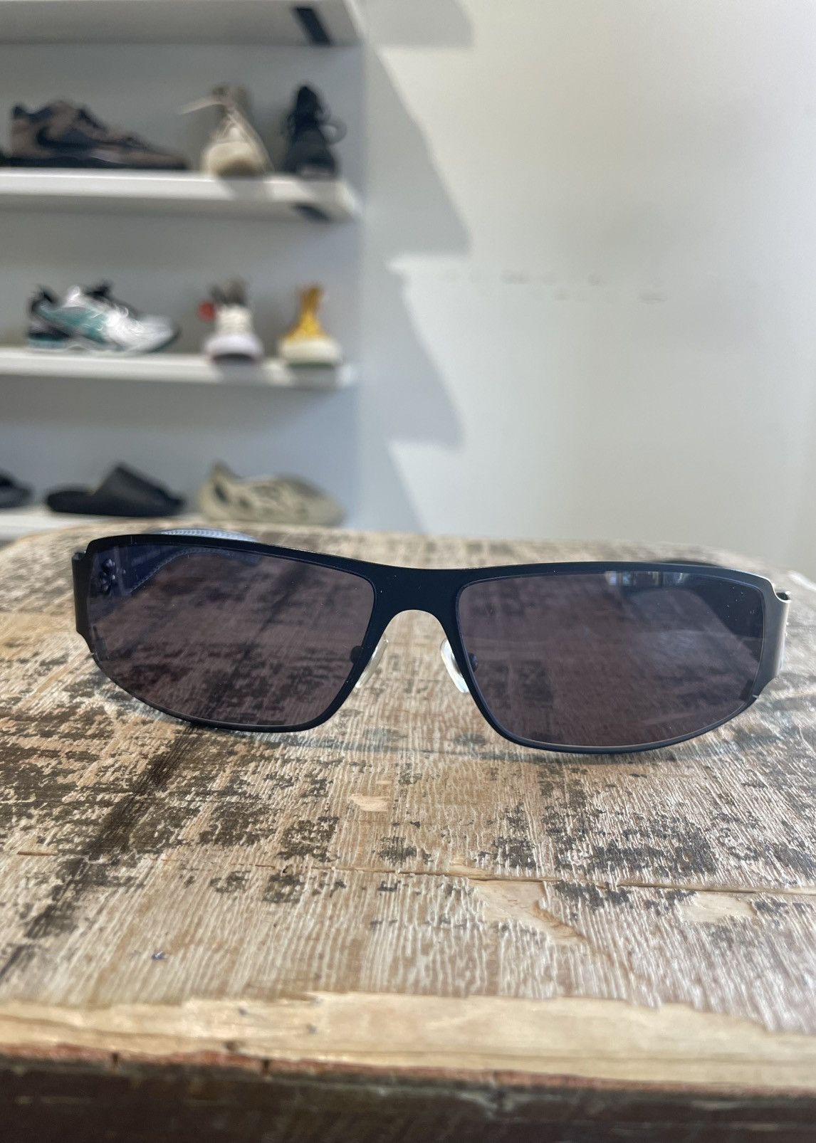 Chrome Hearts Chrome Hearts Deviant II Black Leather Temples Rare Size ONE SIZE - 2 Thumbnail