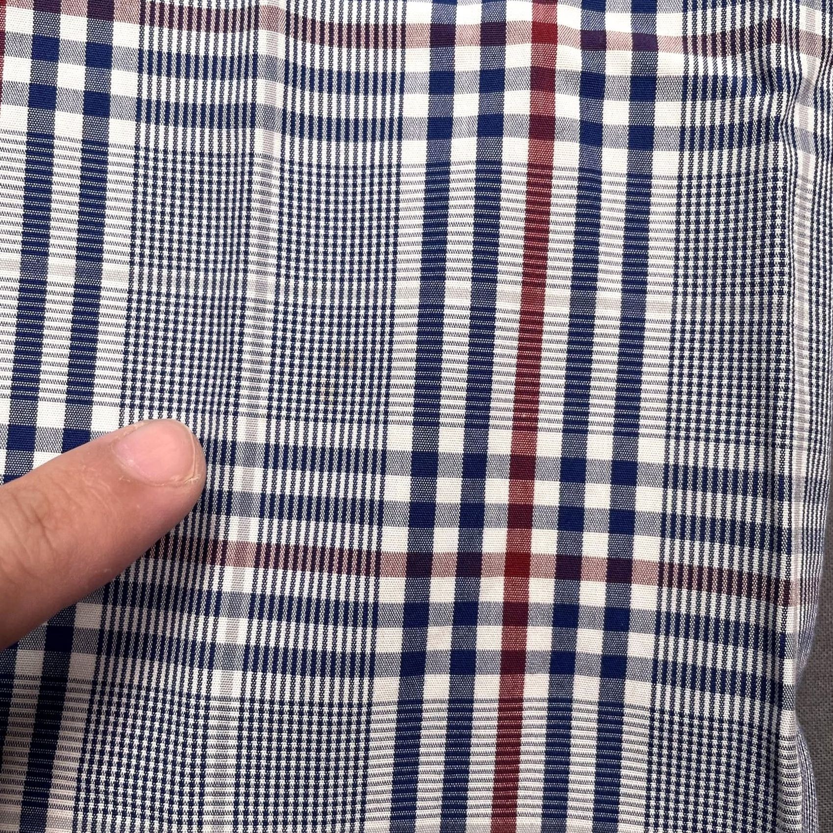 Brooks Brothers Brooks Brothers Shirt Mens S Blue Plaid Regent Non Iron Long Sleeve Button-Front Dress Shirt Size US S / EU 44-46 / 1 - 4 Thumbnail