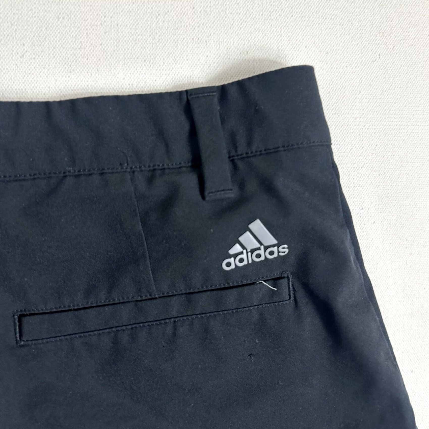 Adidas Adidas Ultimate 365 Golf Flat Front Performance Shorts Black Mens 30 Stretch Size US 30 / EU 46 - 6 Thumbnail