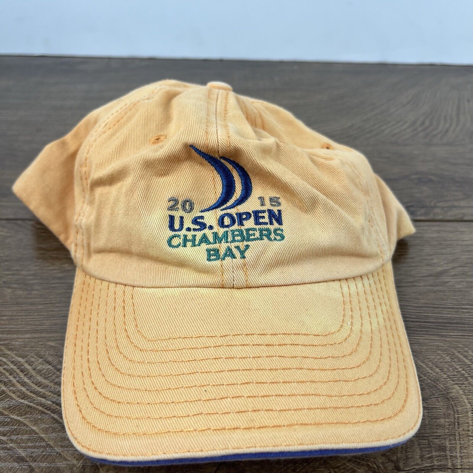 Other 2015 US Open Hat Chambers Bay Cap Orange Hat Adjustable Adul Size ONE SIZE - 4 Thumbnail