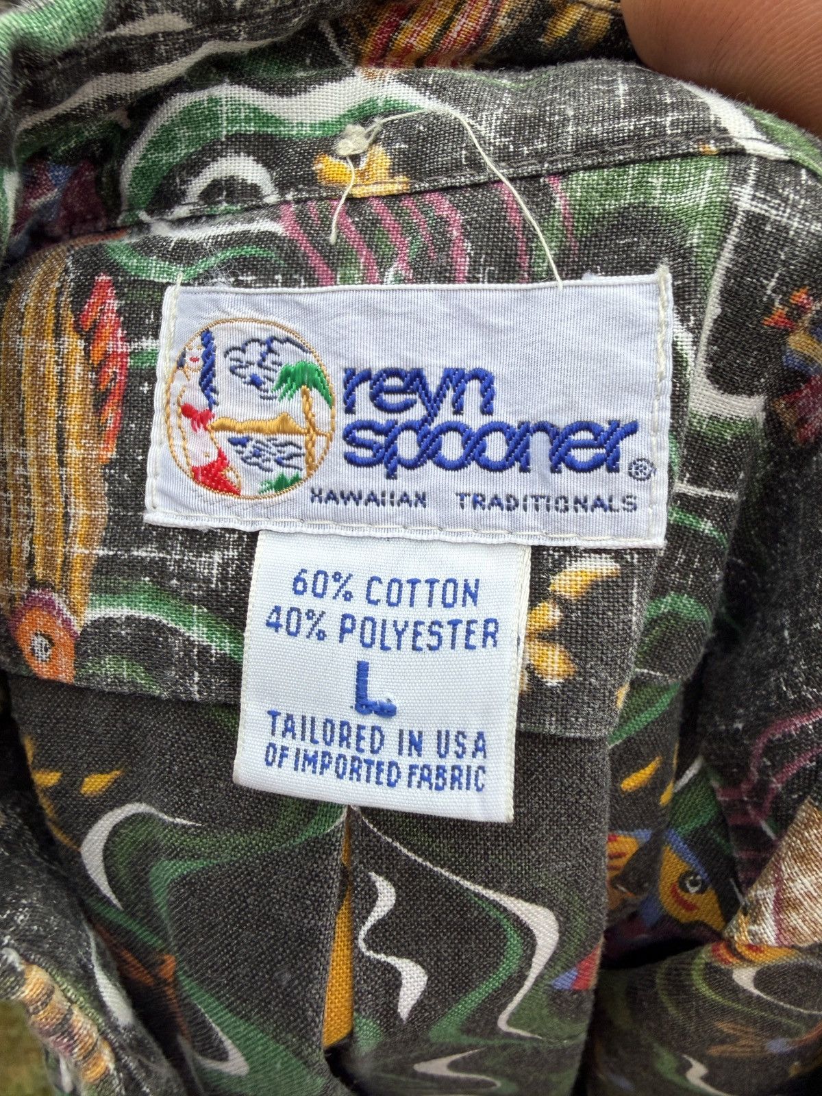 Reyn Spooner PreOwned Reyn Spooner Hawaiian Print Multicolored Men's L Size US L / EU 52-54 / 3 - 4 Thumbnail