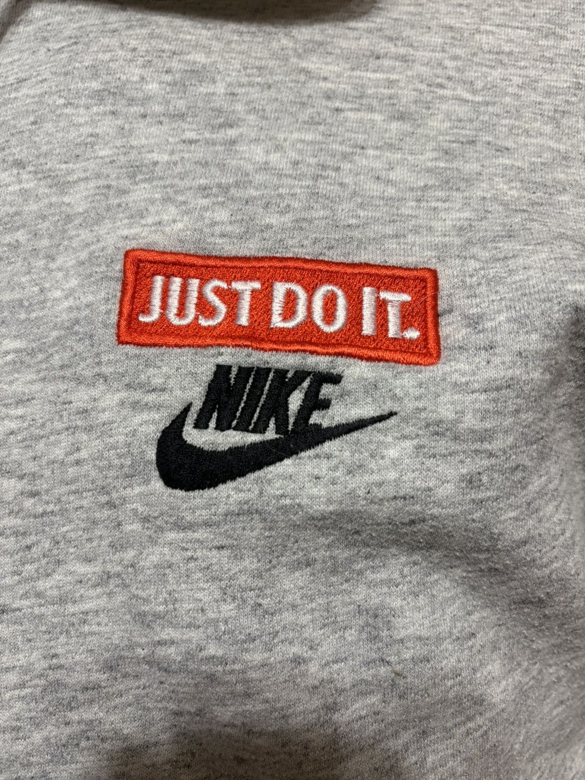 Nike Vintage Nike Hoodie 90’s Box Logo Just Do It Grail Size US M / EU 48-50 / 2 - 2 Thumbnail