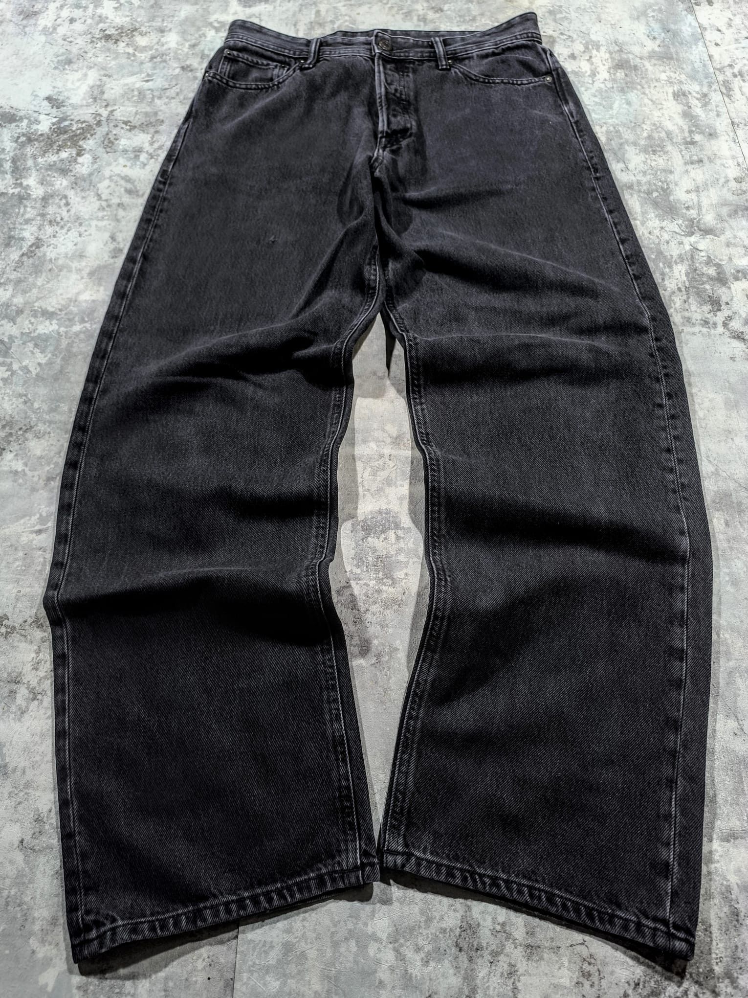 Southpole Baggy Opium Ken Carson Jeans Rap Y2K Faded Black Size US 32 / EU 48 - 1 Thumbnail