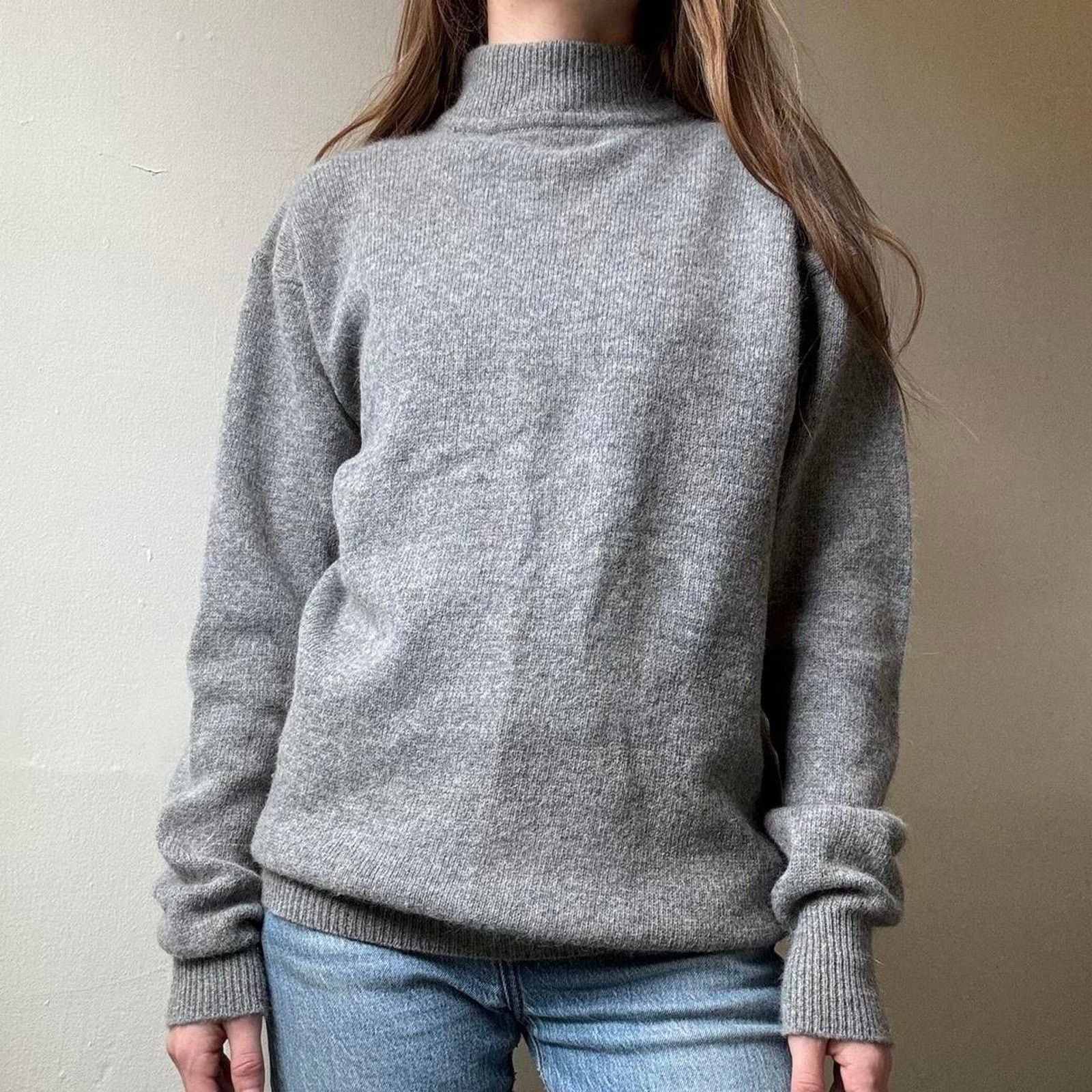 Charter Club Vintage Charter Club Wool Mock Neck Sweater Medium Size M / US 6-8 / IT 42-44 - 1 Thumbnail