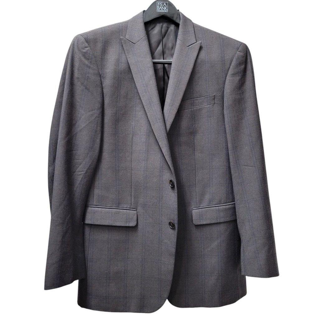 Kenneth Cole Kenneth Cole New York Men 100% Wool Suit Separate Jacket 42R Size 42R - 1 Thumbnail