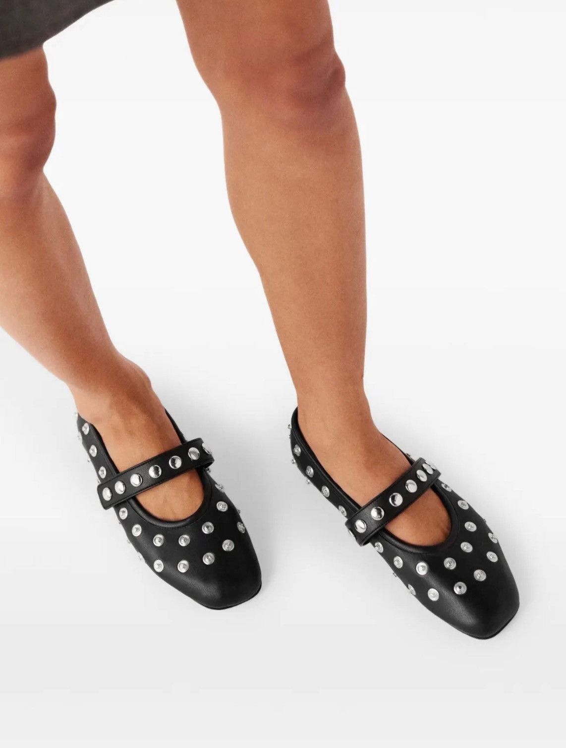 Stella McCartney Stella McCartney Ryder Studded Ballet Flats size 37.5 Size US 7.5 / IT 37.5 - 2 Thumbnail