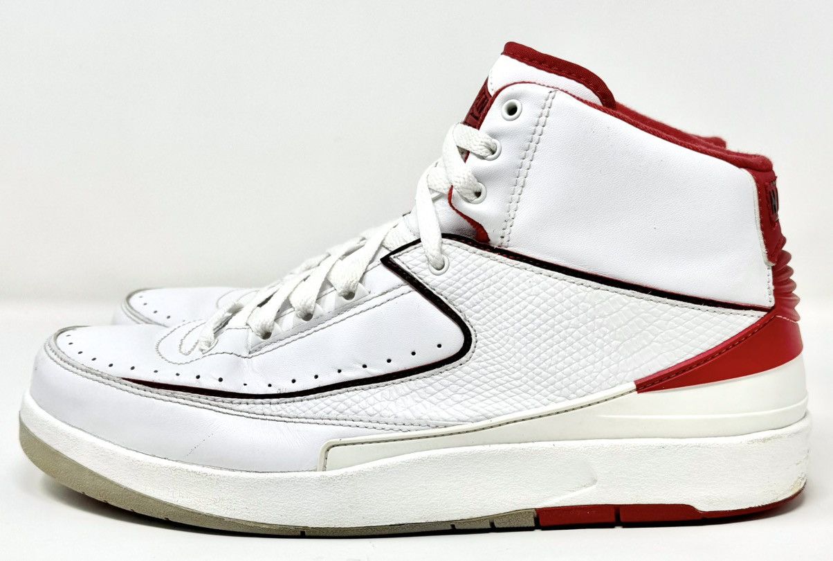 Jordan Brand × Nike Nike Air Jordan II 2 Chicago Home 2014 Retro size 10.5 Size US 10.5 / EU 43-44 - 2 Thumbnail
